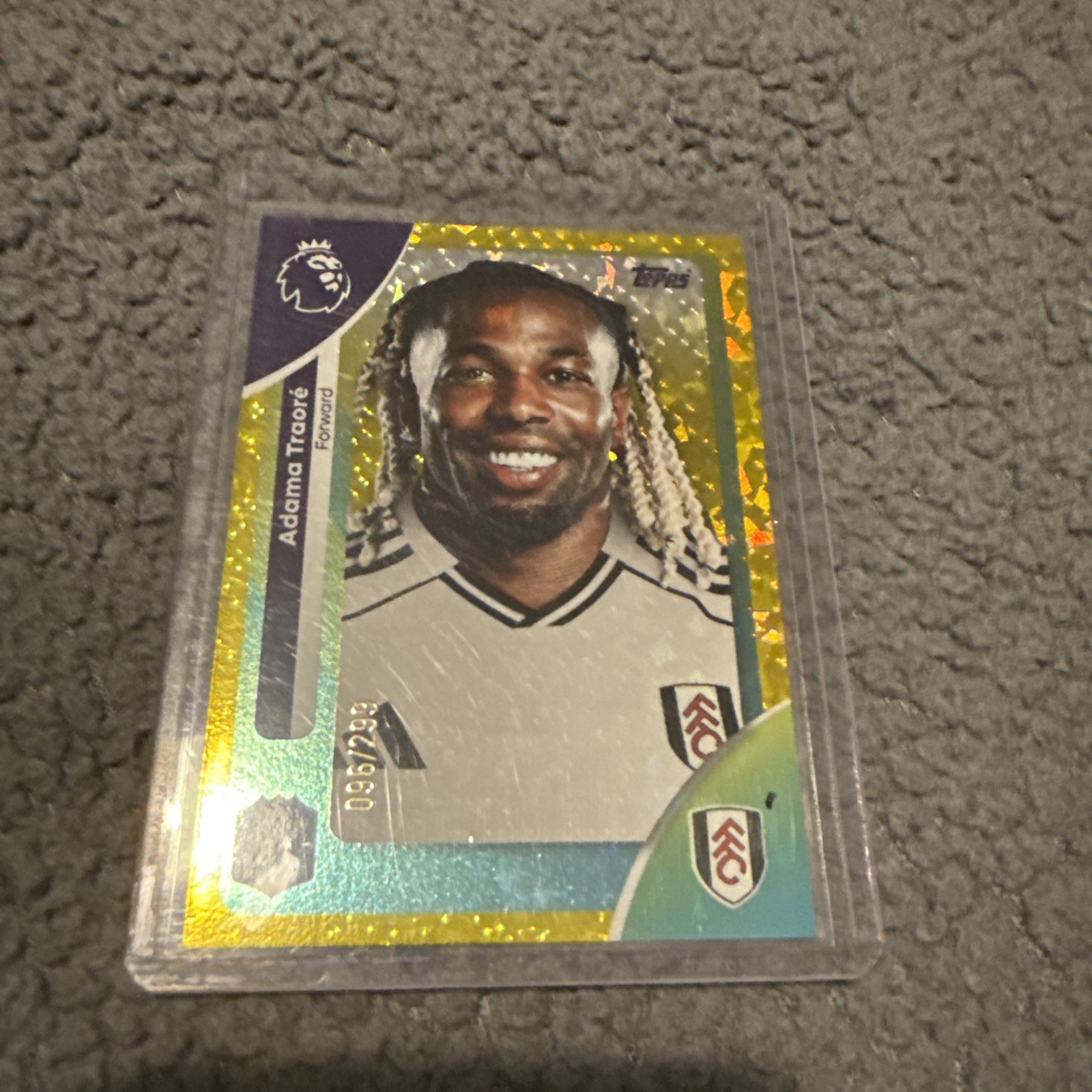 Topps Premier League 2025 2026 Adama Traore Fulham Numbered /299 for sale on Ebay
