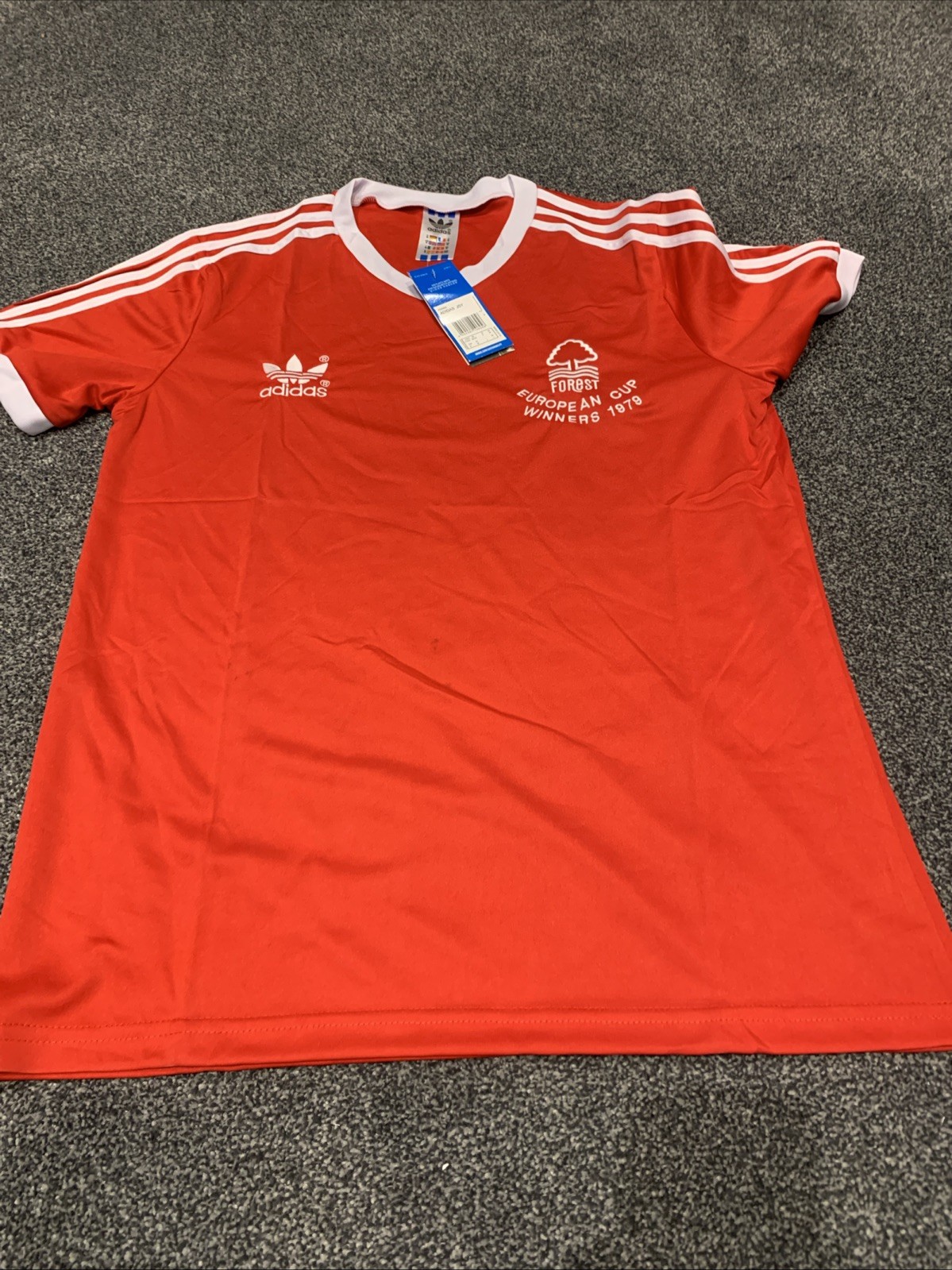 Nottingham Forest 1979 European Cup Final Replica Shirt - SIZE Med for sale on Ebay