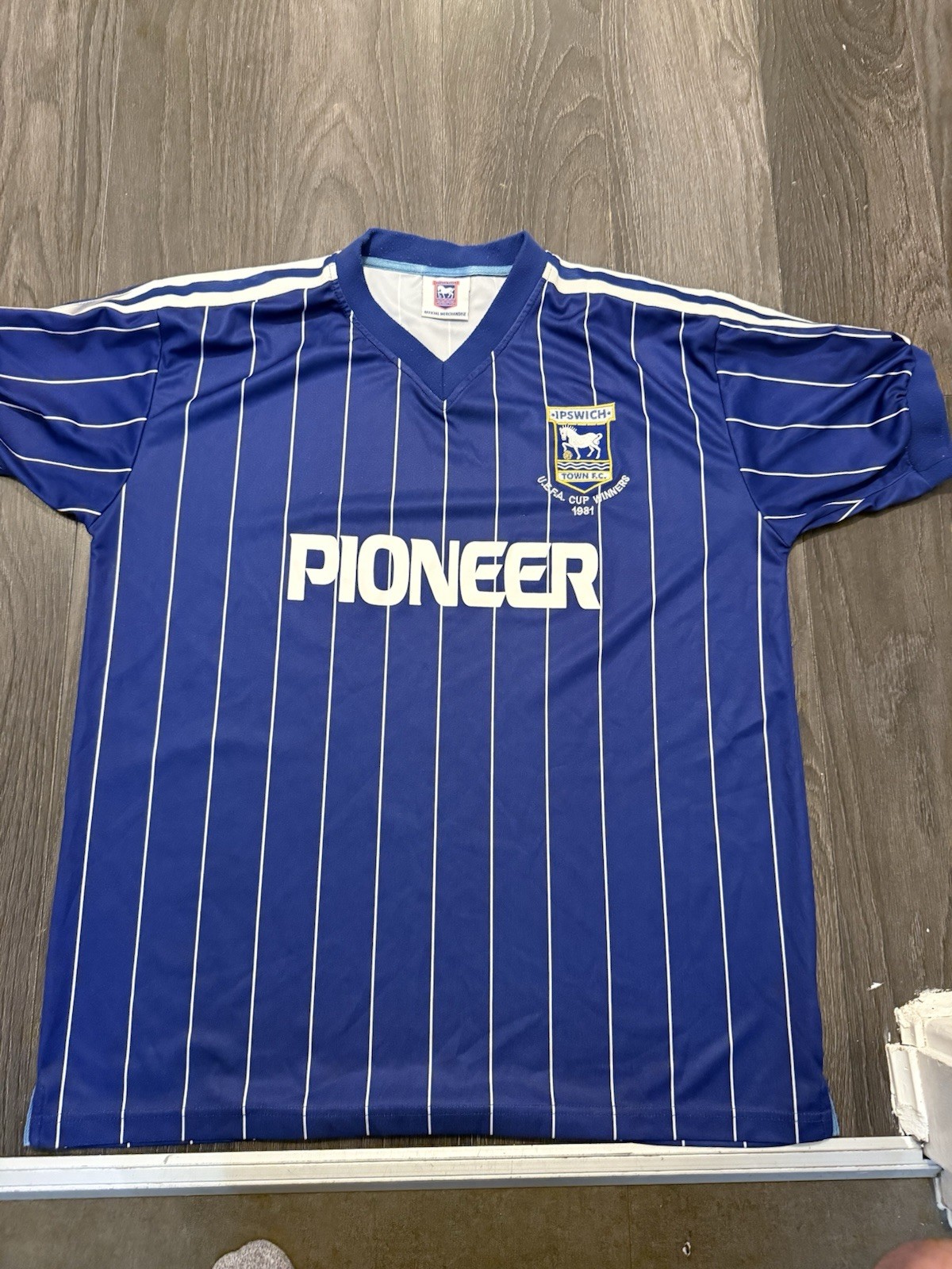 Ipswich Town UEFA Cup Winners 1981 Shirt for sale on Ebay