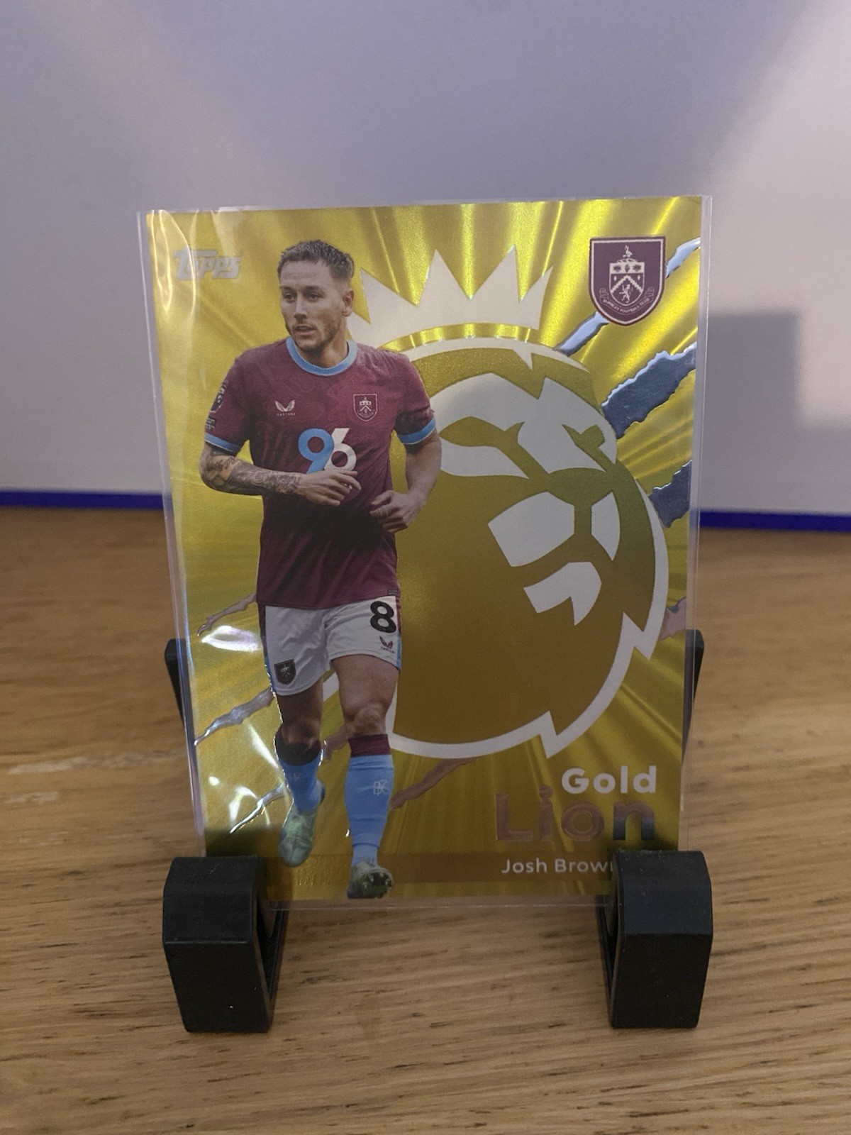 Topps Premier League 2025/2026 Gold Lion Josh Brownhill Burnley #Gl19 for sale on Ebay