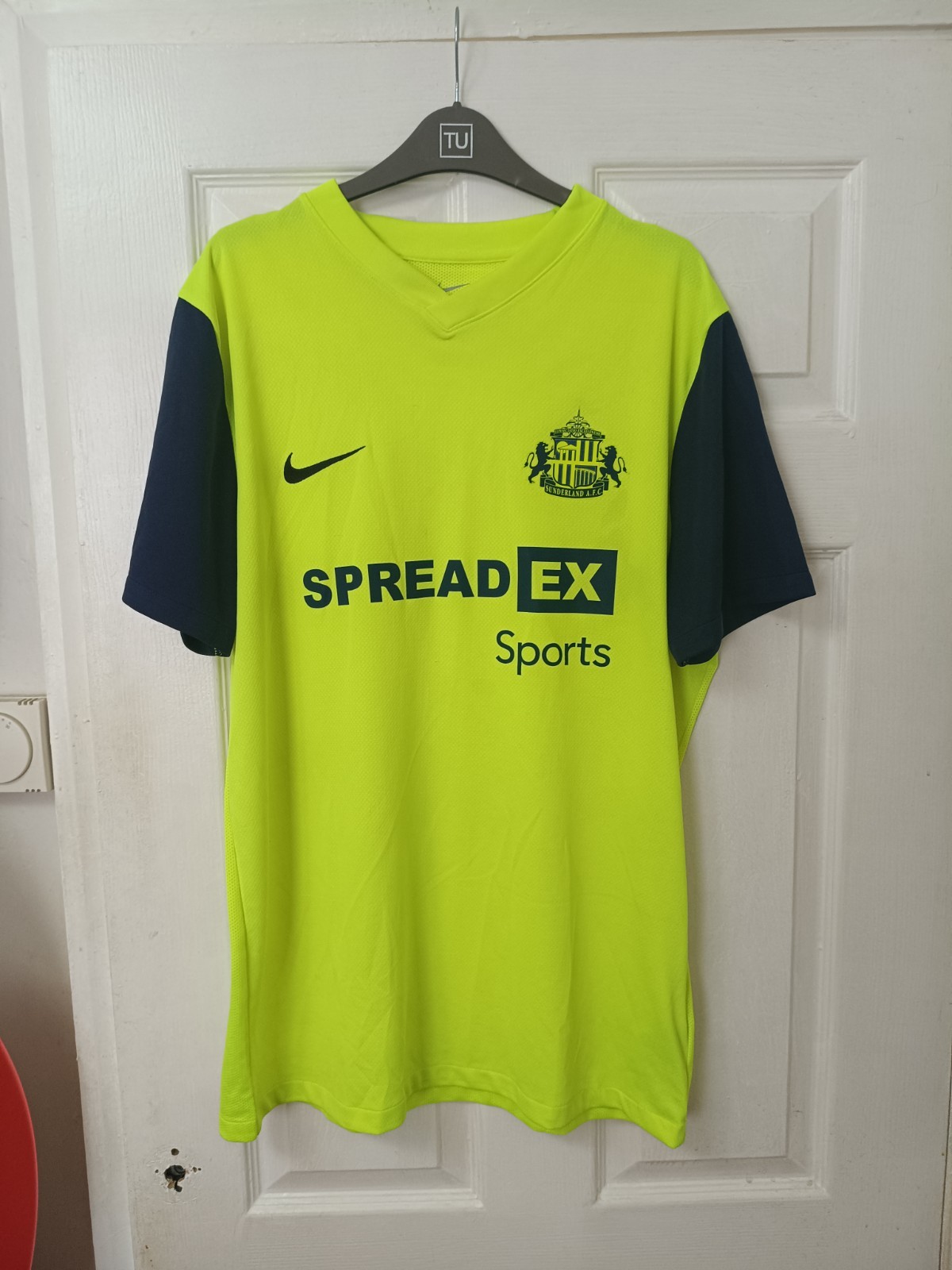 Sunderland AFC 2023/24 Nike Third Shirt Yellow Size XL for sale on Ebay
