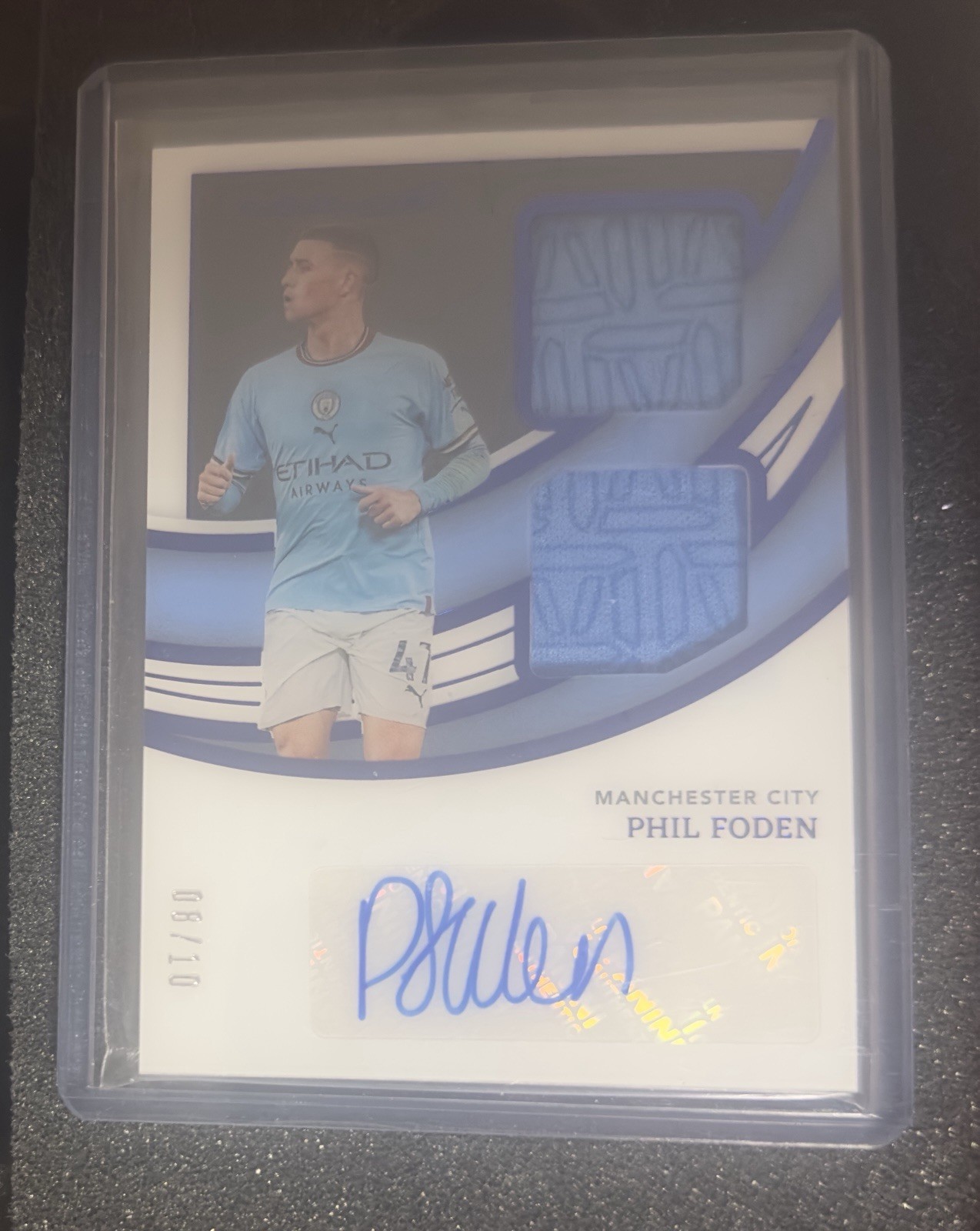 Phil Foden Immaculate Dual Patch #DA-PF /10 Manchester City for sale on Ebay