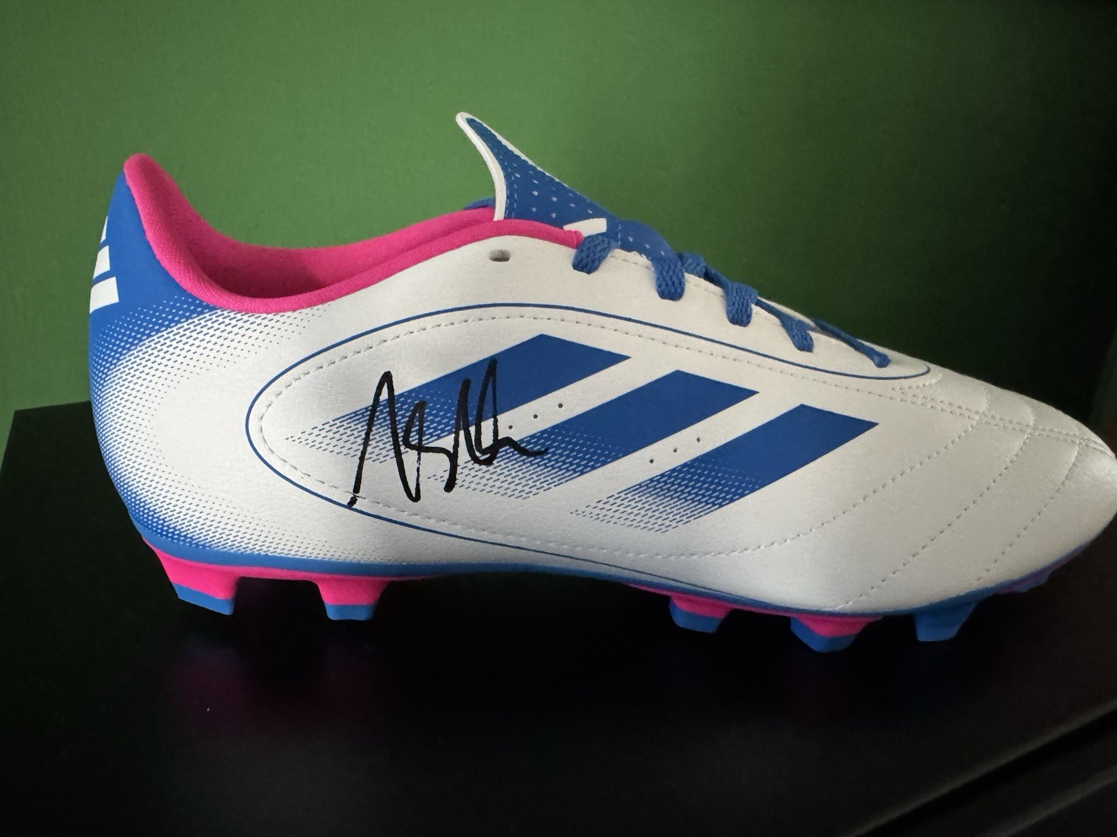 Anton Stach Signed Boot Leeds United for sale on Ebay