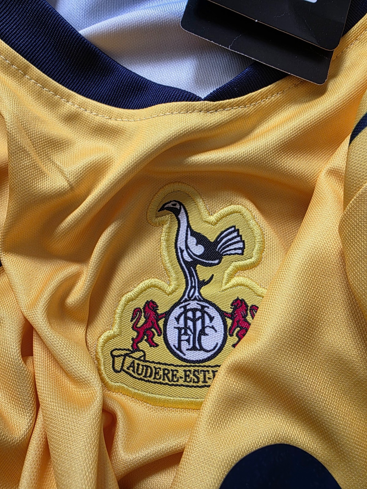 Tottenham Hotspur New Yellow Away 3rd Strip/shirt BNWT Men’s Size XL 25/26 🔥 for sale on Ebay