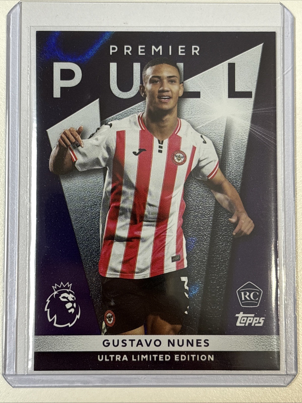 2026 Topps Premier League Gustavo Nunes Brentford Premier Pull Rookie #PP4 for sale on Ebay