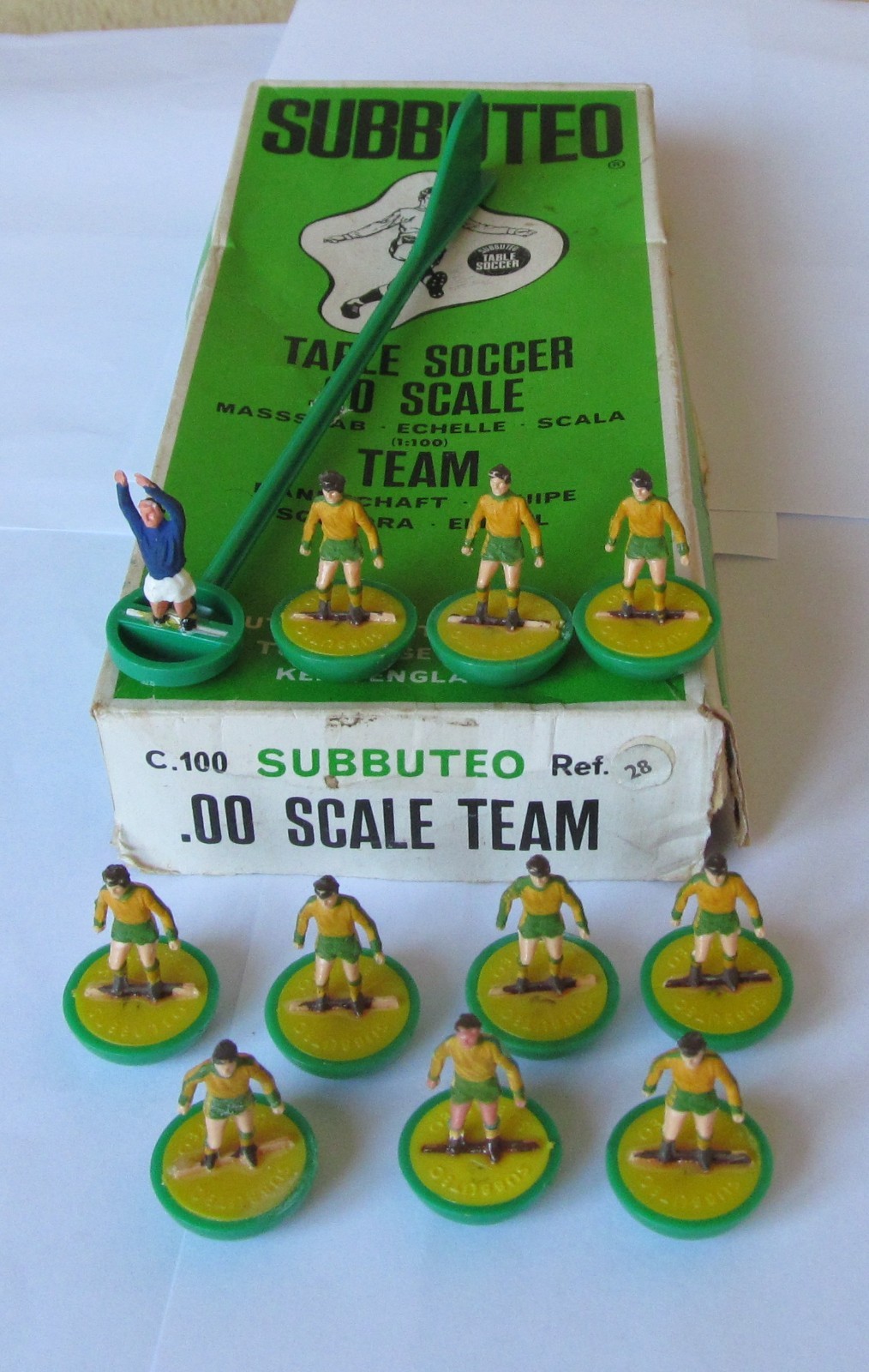 SUBBUTEO Ref 28 Heavyweight HW Team Norwich City with TRIM original Numbered BOX for sale on Ebay