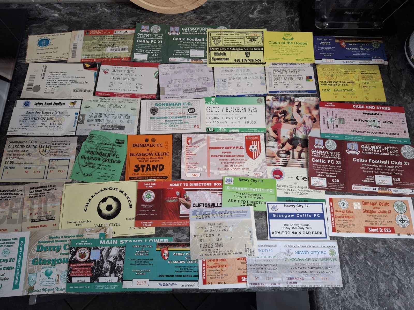36 x Celtic friendly TICKETS for sale on Ebay
