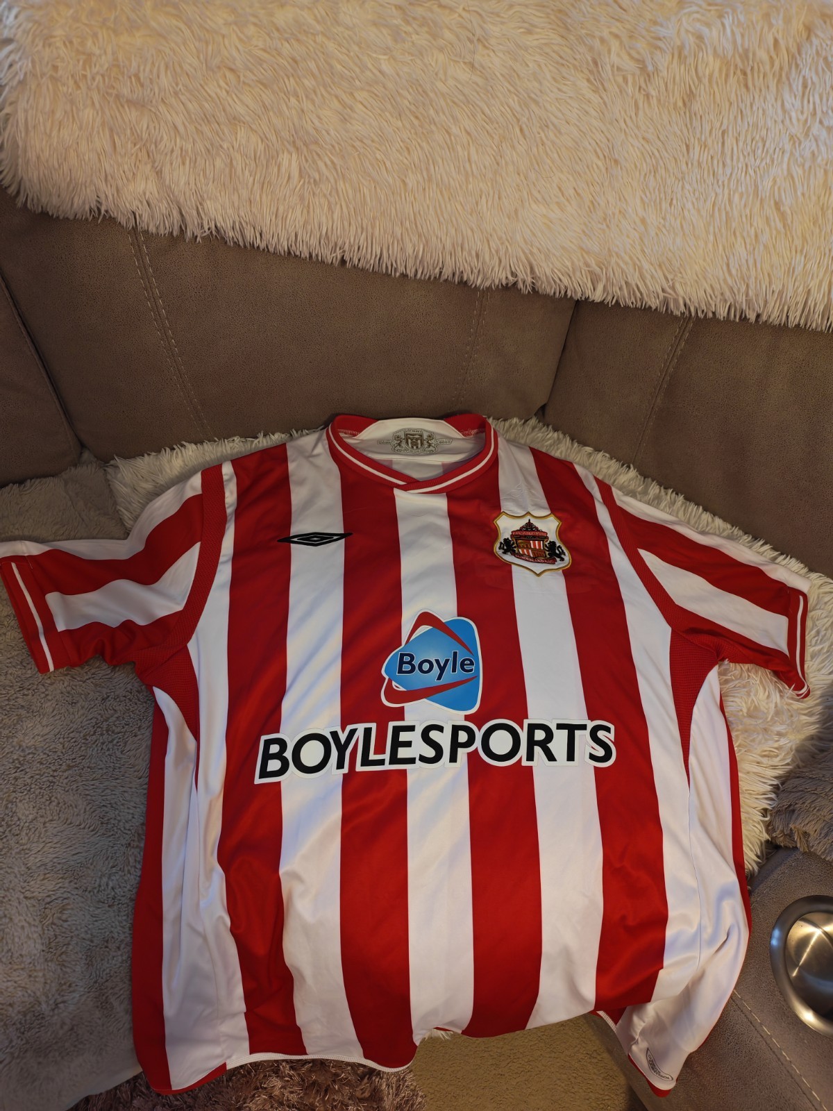 Sunderland shirt 2009-2010 Home for sale on Ebay