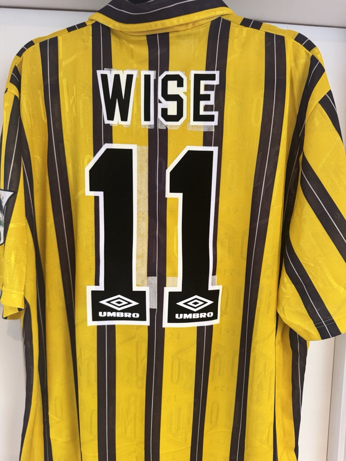 Chelsea Third Shirt 1993/94 Umbro Dennis Wise No.11 Size XL Amiga for sale on Ebay