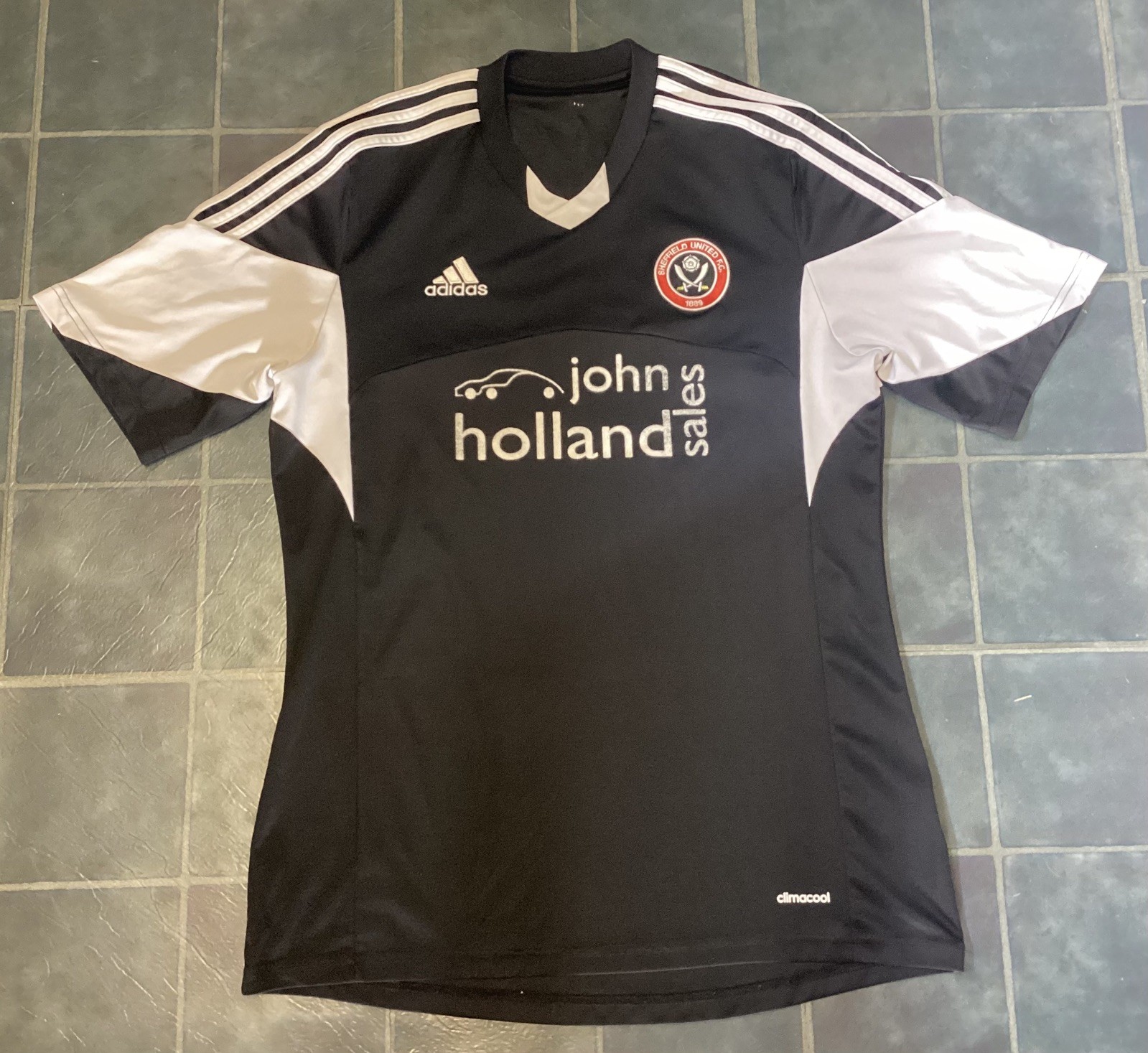 Sheffield United 2014-2015 Away Shirt Adidas Size Medium, Official SUFC product for sale on Ebay