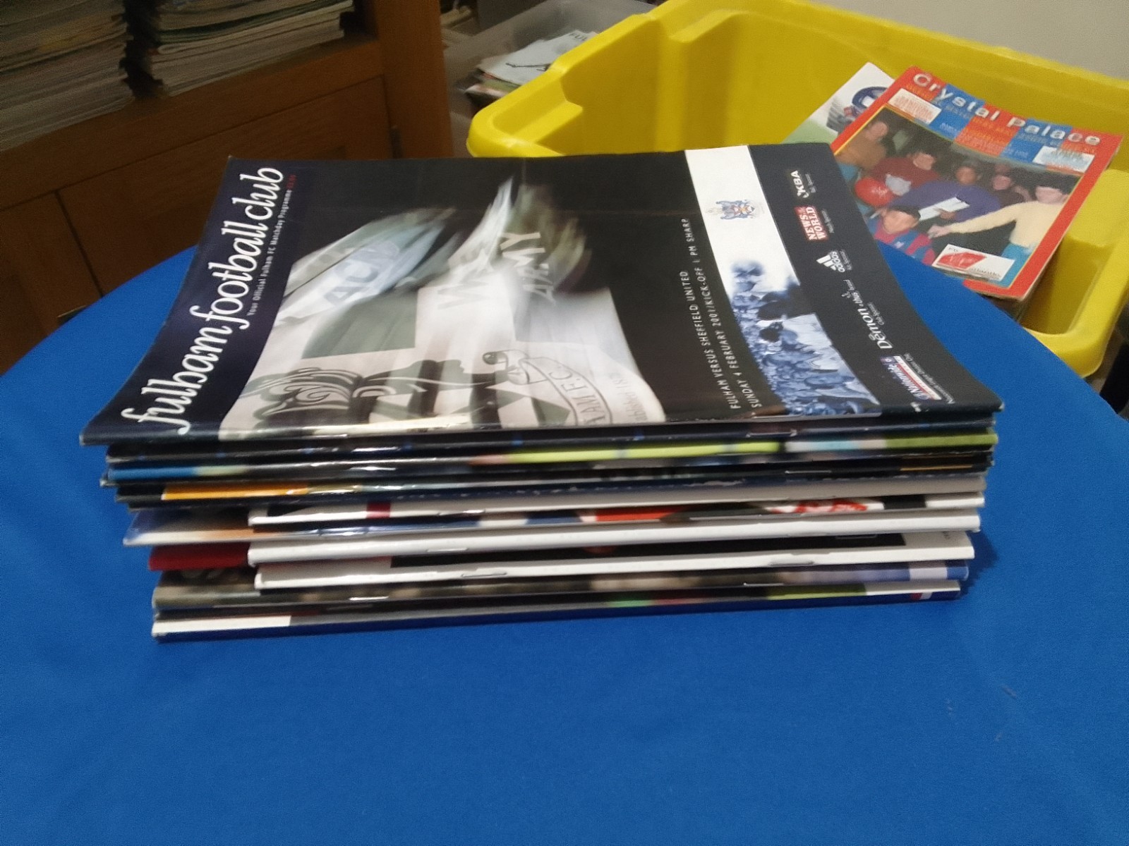 Sheffield United x 14 Away Football Programmes 2000/2001 - 2014/2015 (Bulk 2) for sale on Ebay