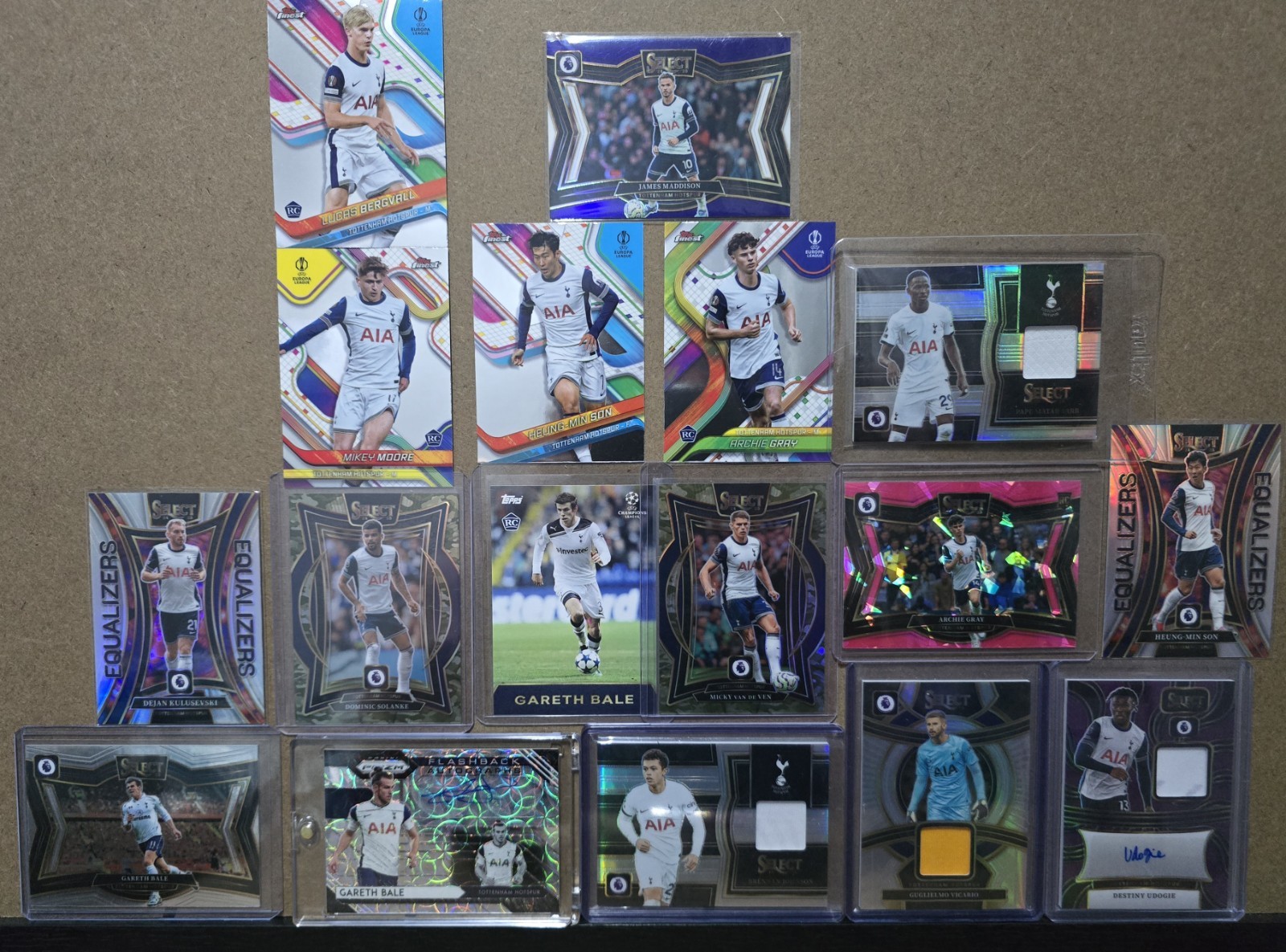 Tottenham Hotspur Bundle Numbered Cards, Autos And Patch Cards for sale on Ebay