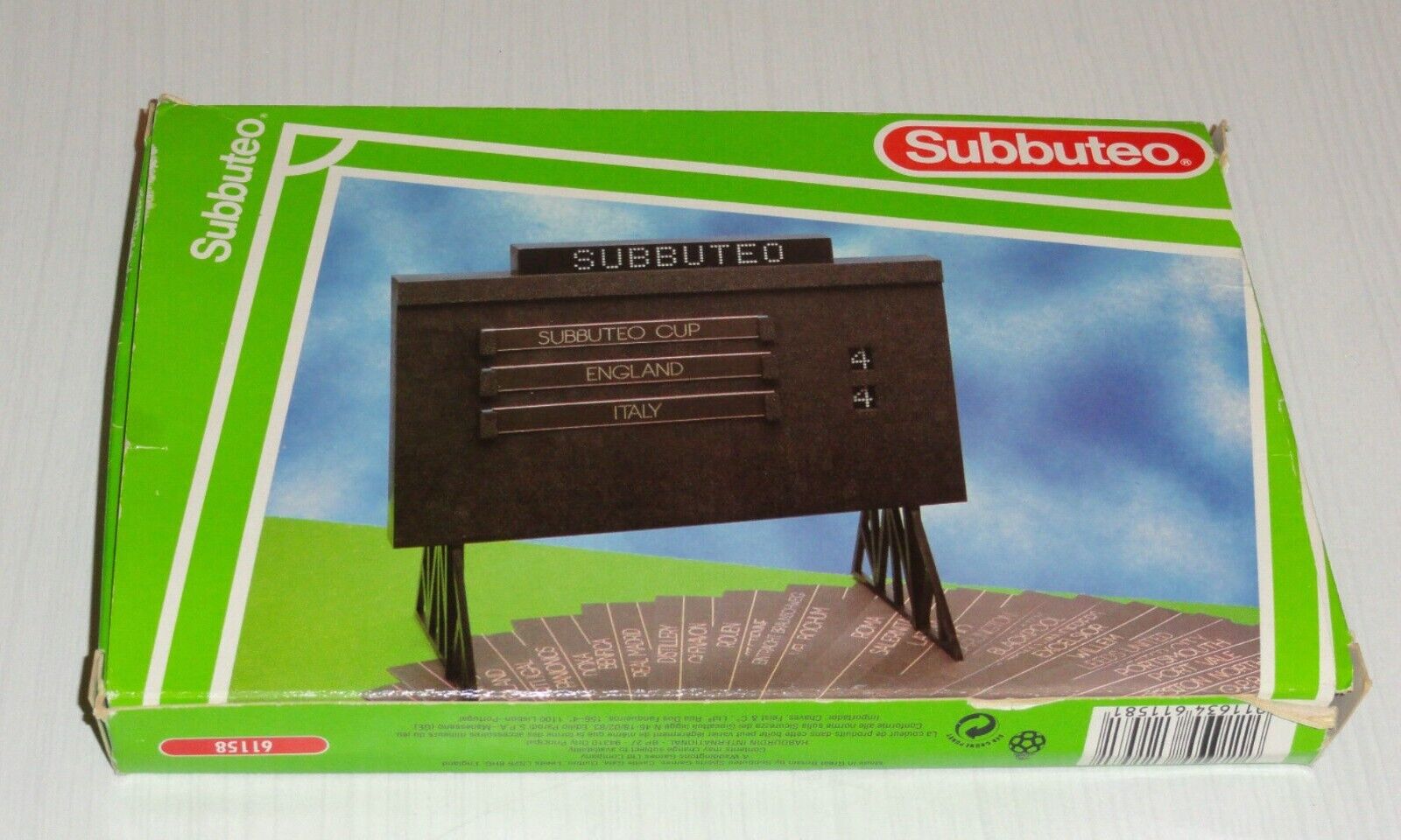 Subbuteo Match Scoreboard Gift for sale on Ebay