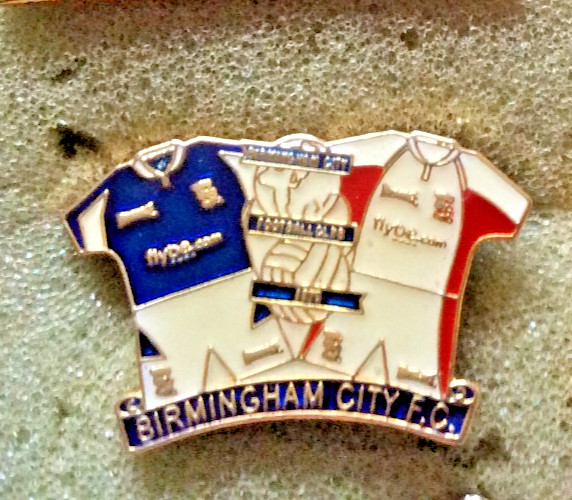Birmingham City Football Club Twin Kit Badge for sale on Ebay