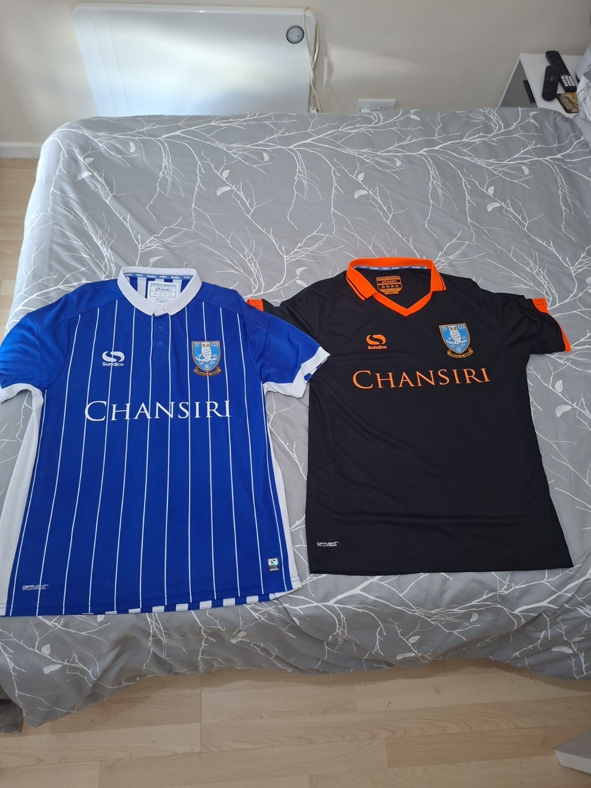 Sheffield Wednesday Home & Away 2016/17 Football Shirt Size Medium Adult Men's M for sale on Ebay