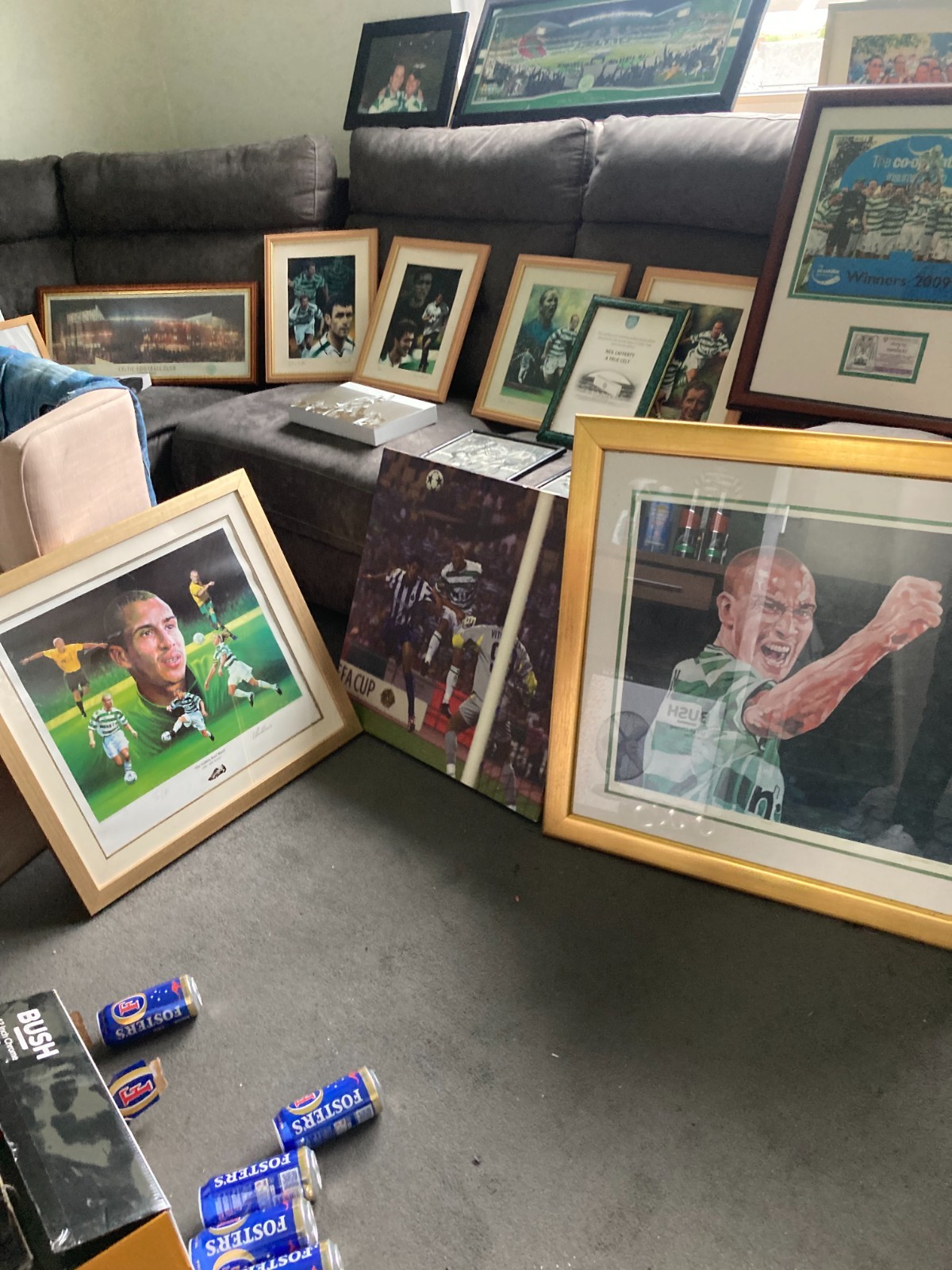 Celtic FC Offical Prints / Pictures - The Legends Full Collection for sale on Ebay