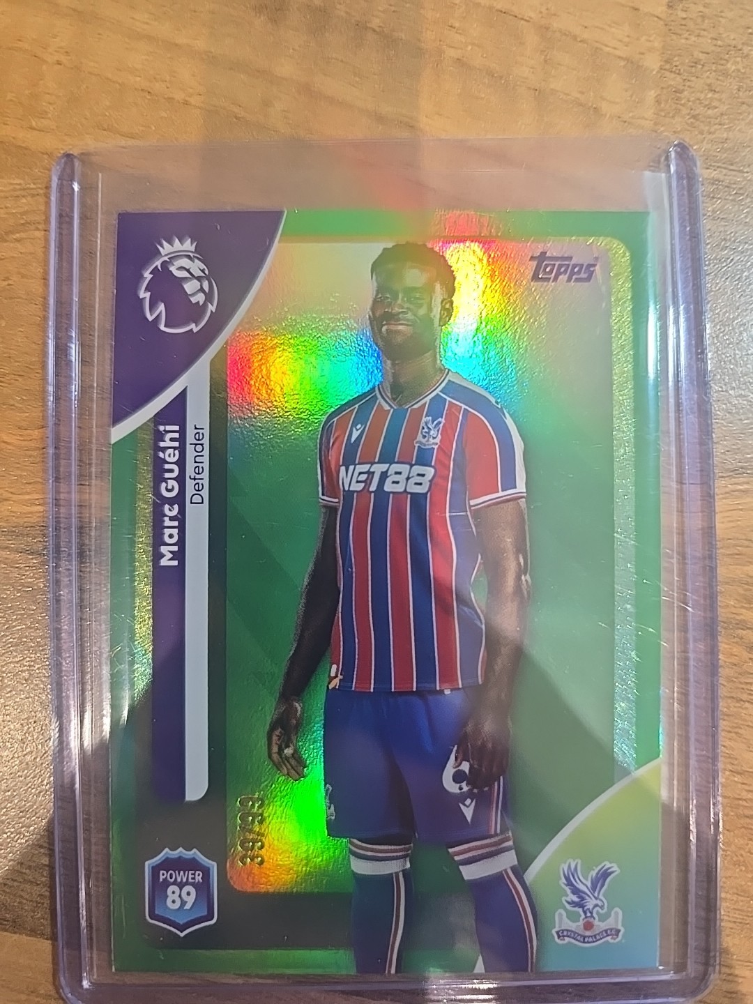 Topps Marc Guehi Green Parallel /99 Crystal Palace for sale on Ebay