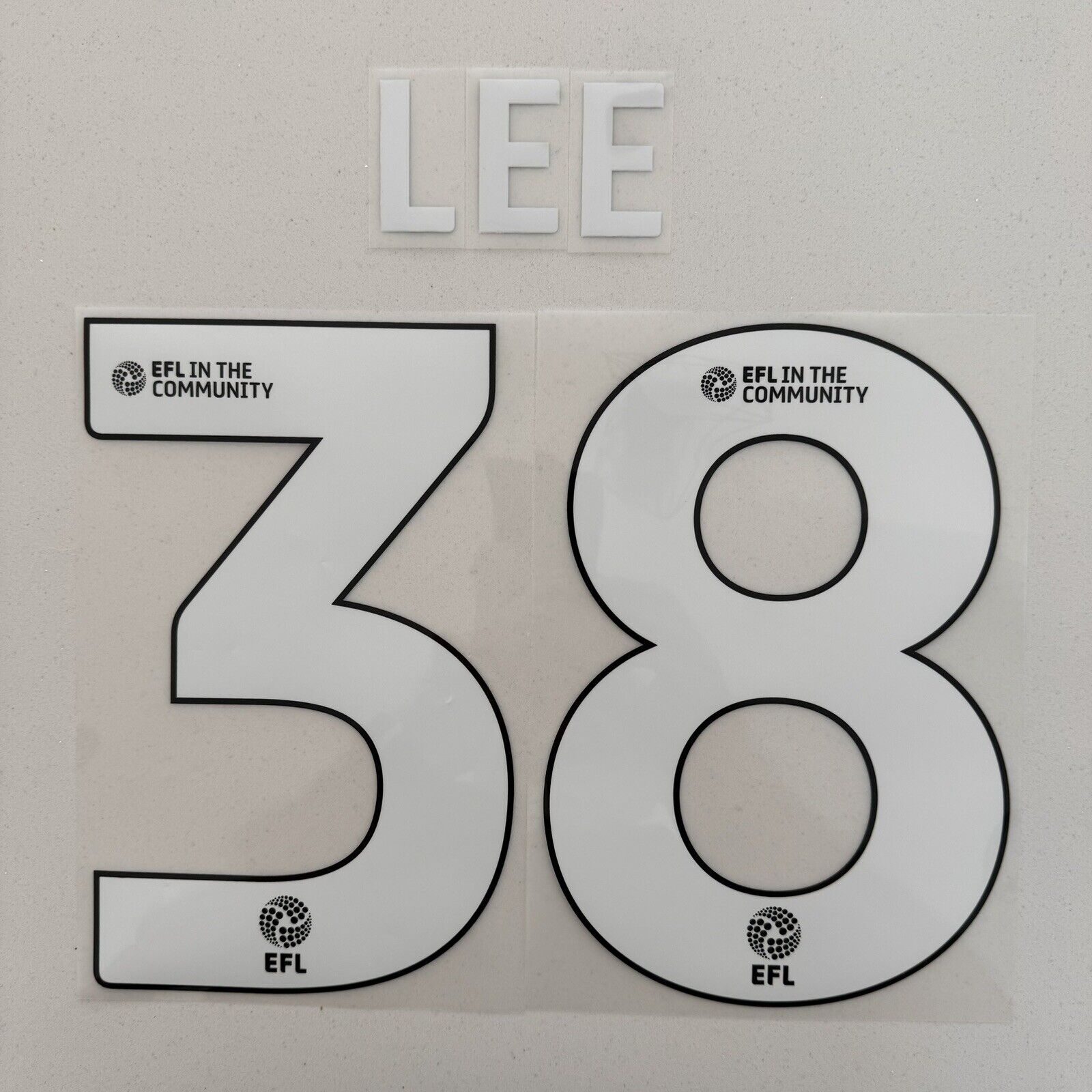 Wrexham | EFL Sky Bet League One 2024/25 | Home Shirt Name & Number Set - White for sale on Ebay