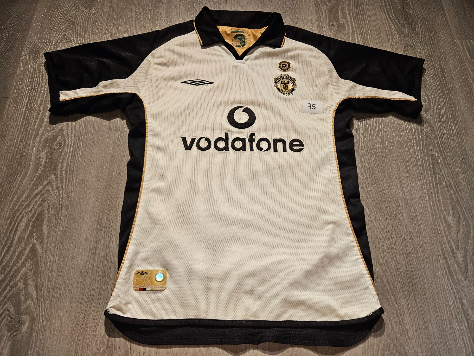 Mens Umbro Manchester United Away football shirt 2001 - 2002 Size M for sale on Ebay