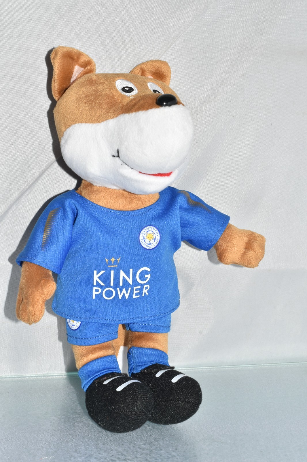 LEICESTER CITY FOOTBALL CLUB 2018 KIT FOX MASCOT SOFT PLUSH TOY for sale on Ebay