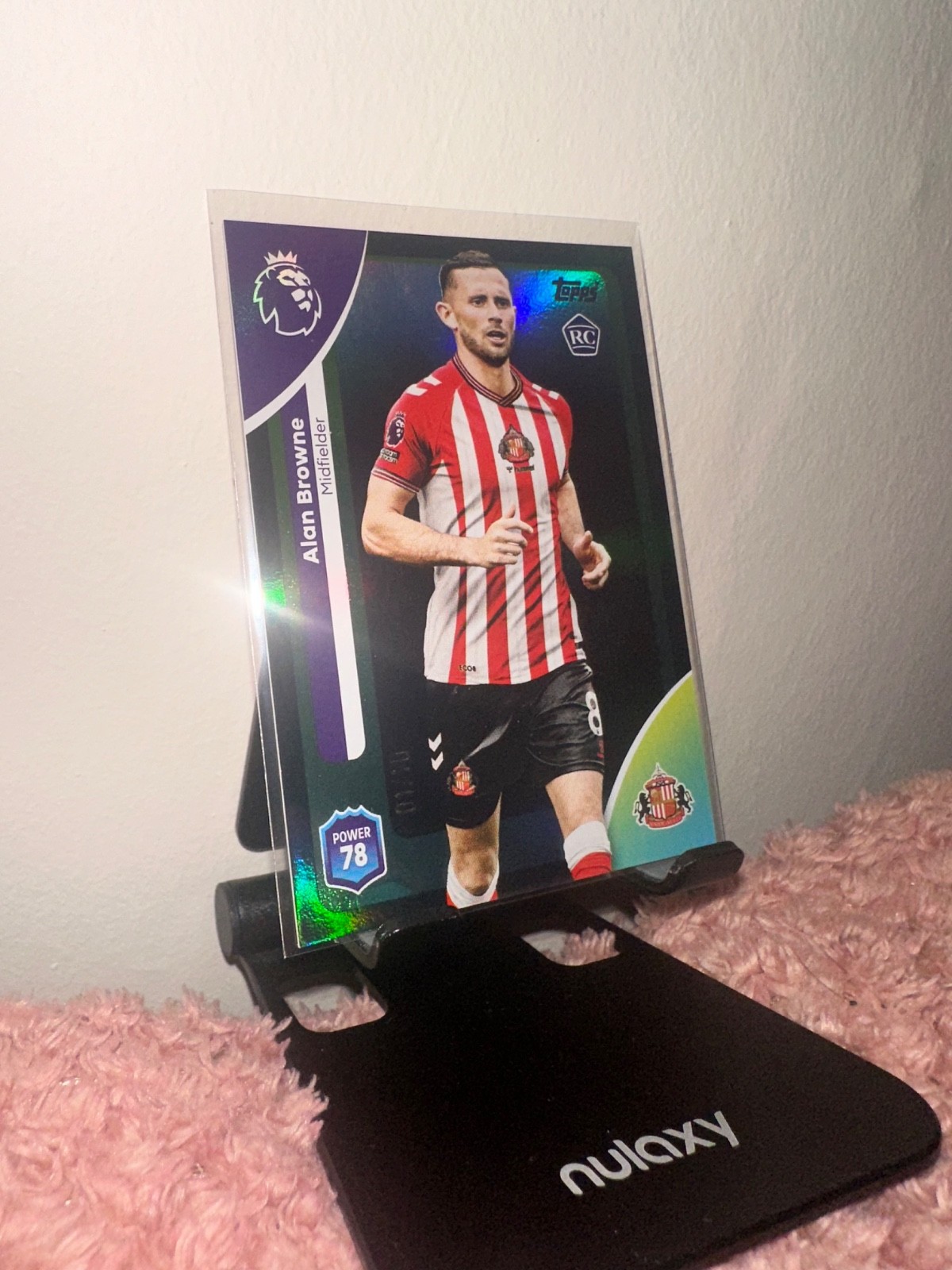 Topps Premier League 2025/2026 Alan Browne Sunderland Rookie Card 1/10 for sale on Ebay