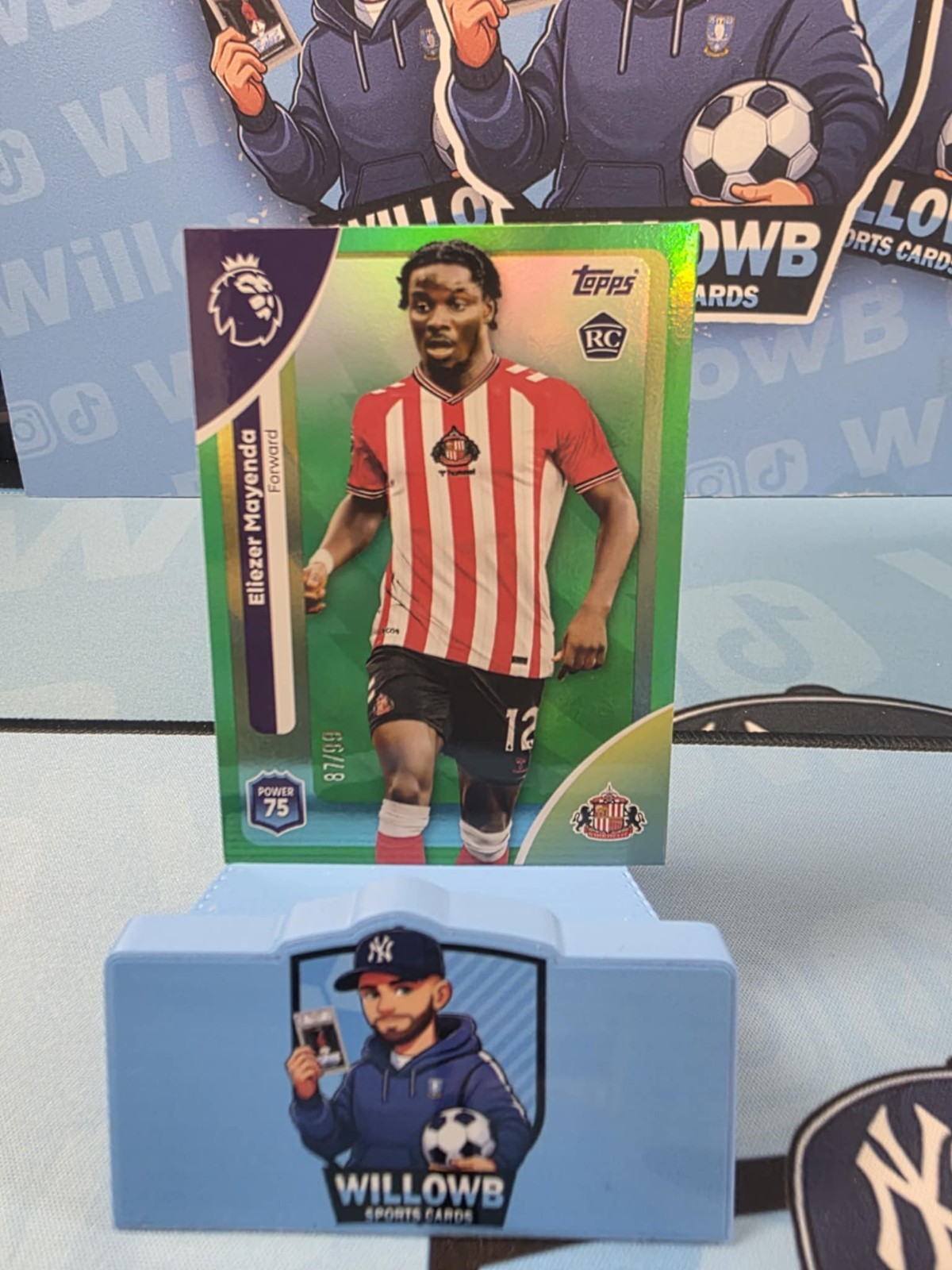 Topps Premier League 2026 Sunderland Eliezer Mayenda /99 for sale on Ebay