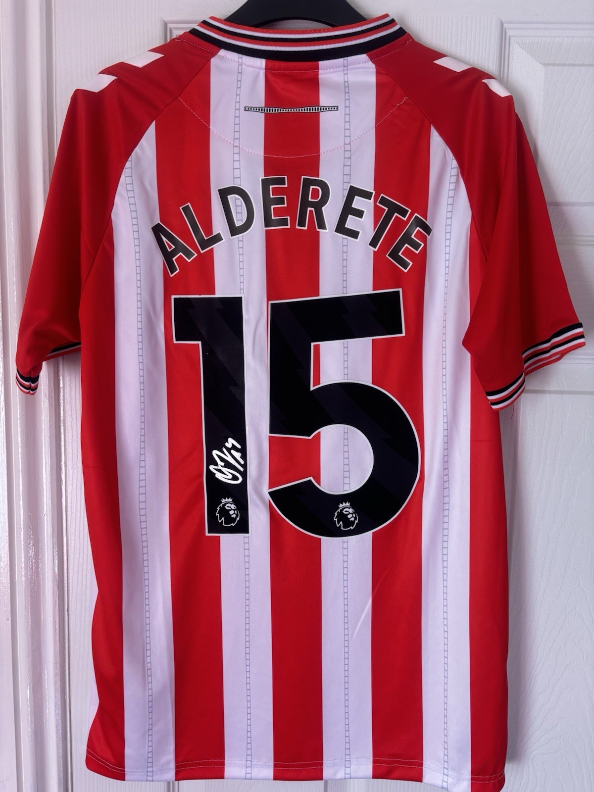 Omar Alderete Signed Sunderland Shirt With COA Premier League for sale on Ebay