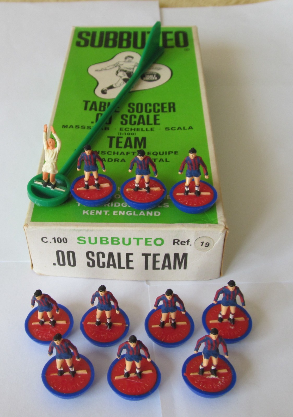SUBBUTEO Heavyweight HW Team Ref 19 BARCELONA Crystal Palace NUMBERED BOX Mint for sale on Ebay
