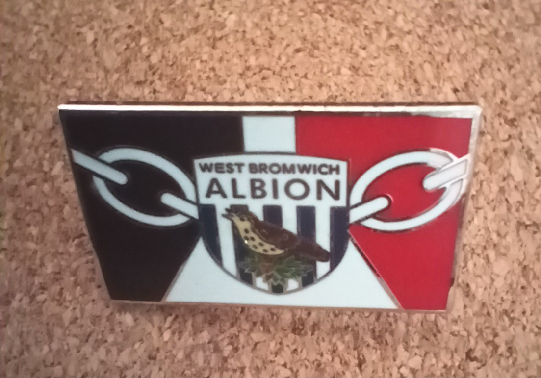 Small Football Pin Badge West Bromwich Albion WBA Black Country for sale on Ebay