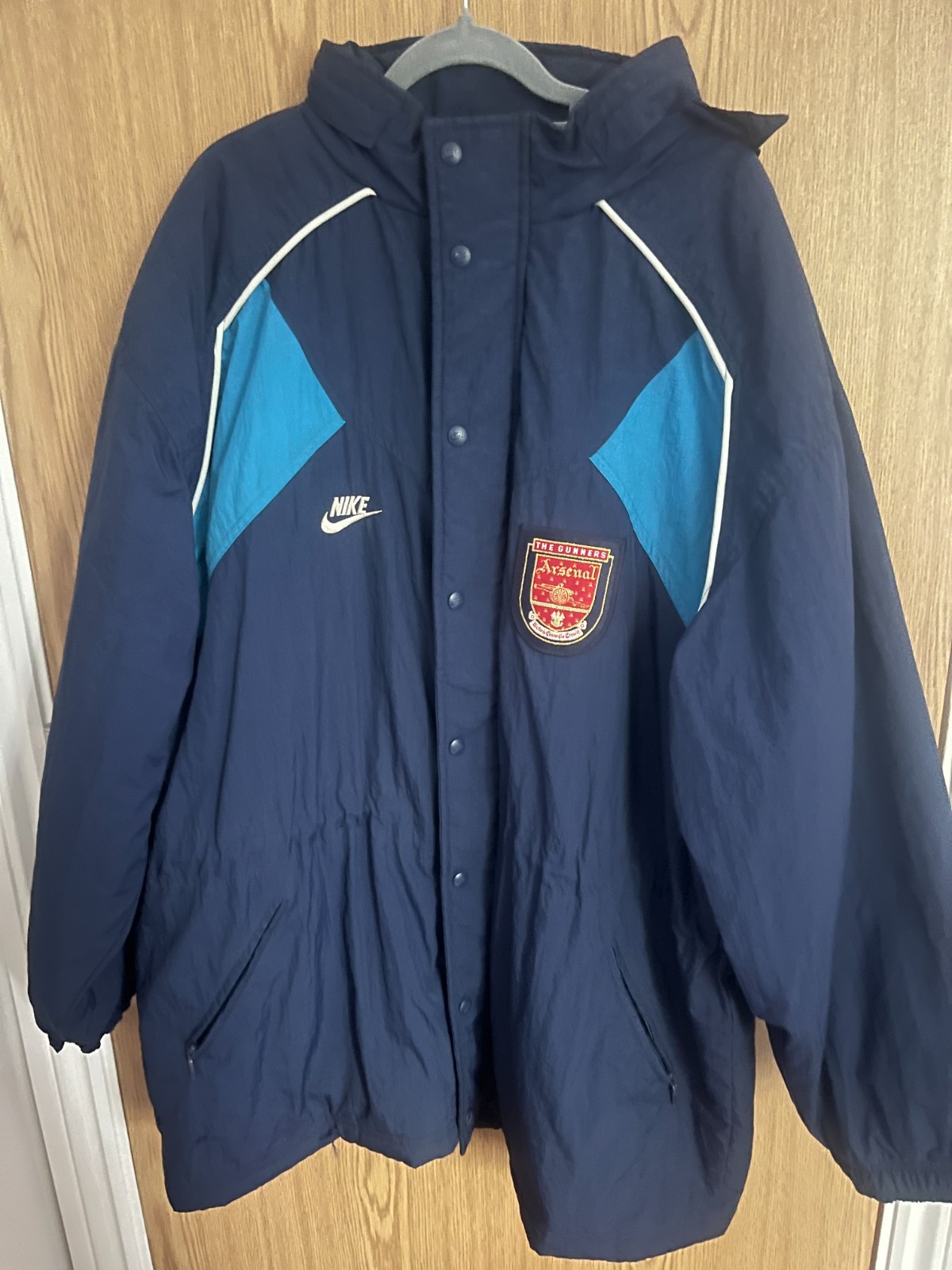 Arsenal 95 Bench Jacket Nike for sale on Ebay