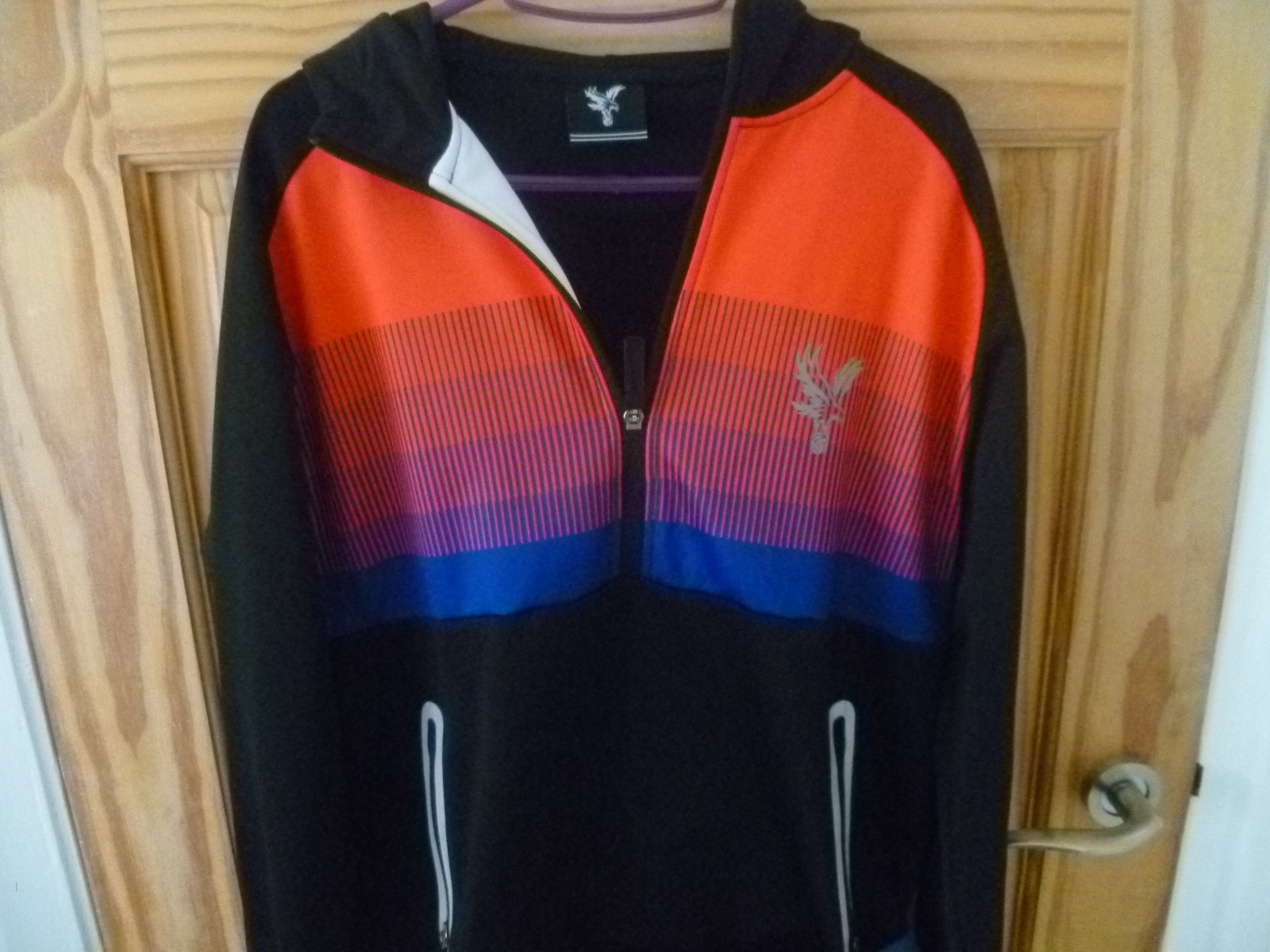 CRYSTAL PALACE FOOTBALL CLUB  HOODED JACKET for sale on Ebay