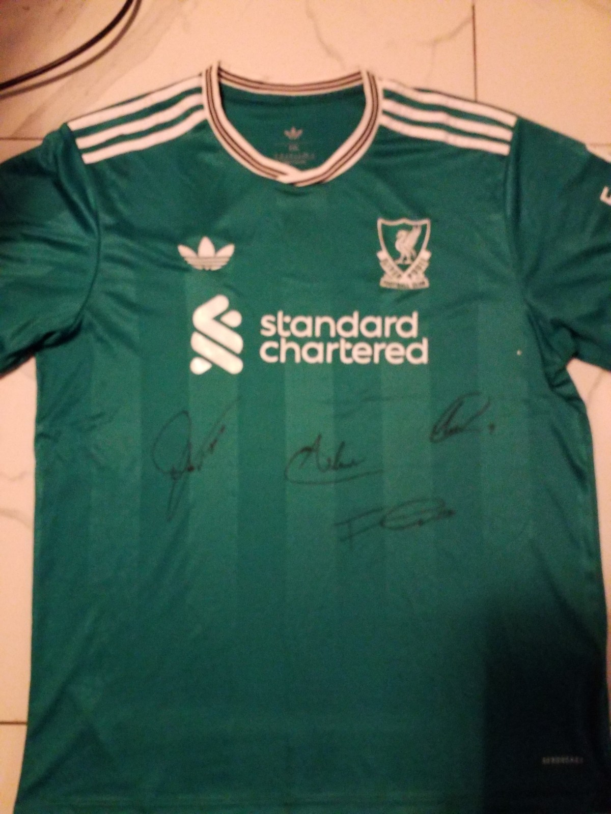 Liverpool Hand Signed Shirt for sale on Ebay