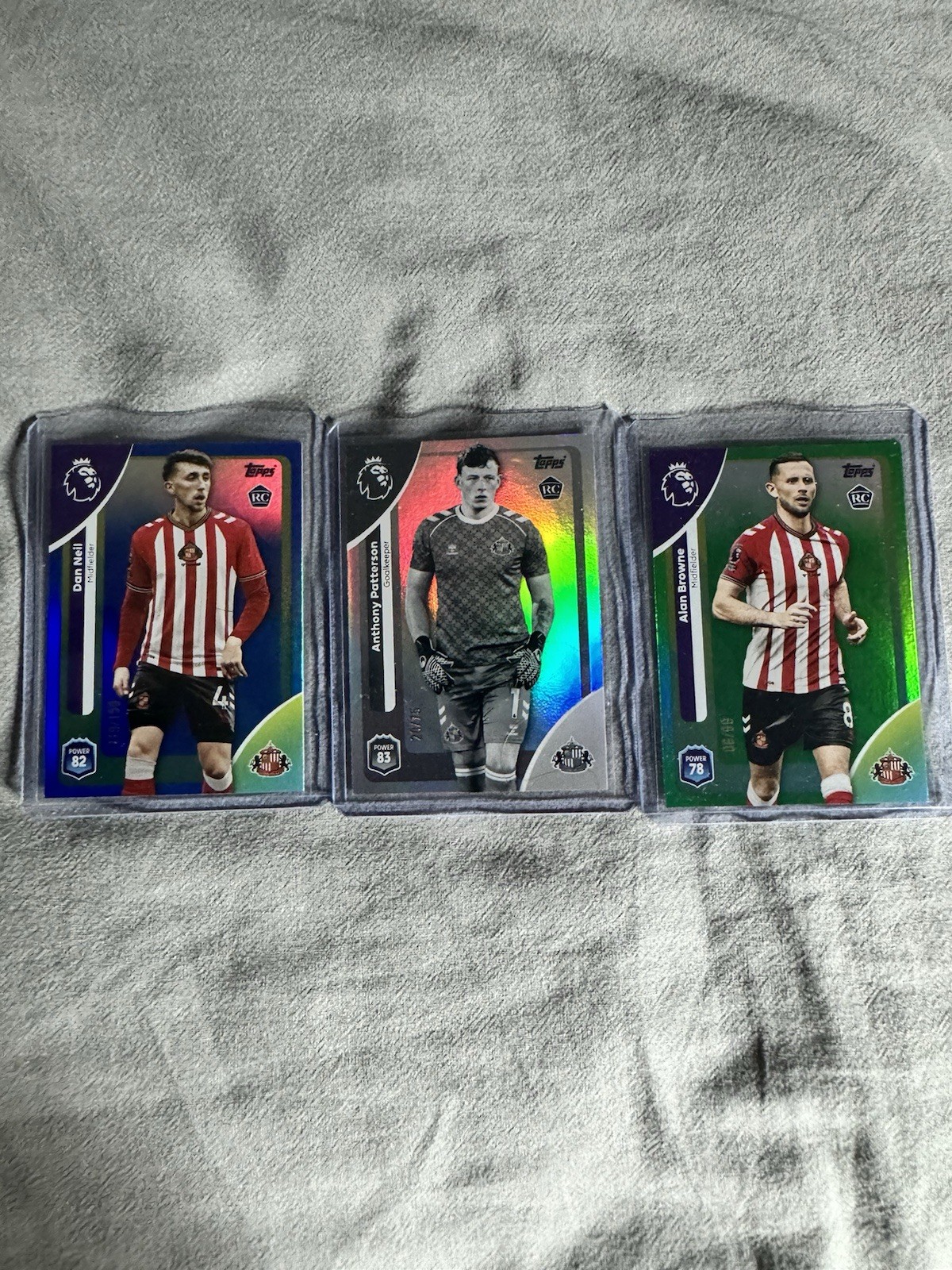 Topps 2026 Sunderland Numbered Player Bundle X3 for sale on Ebay