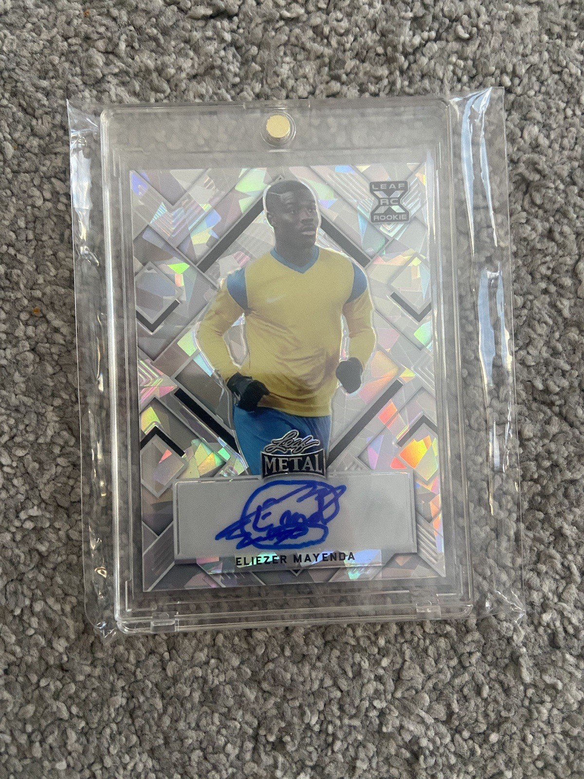 Eliezer Mayenda Leaf Metal Rookie Bookend /30 Sunderland Topps, Mint Condition for sale on Ebay