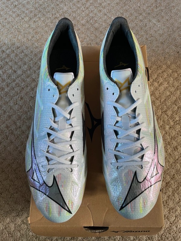 Mizuno Alpha II Elite Mix SG Football Boots - Size UK 9 - RRP £195 for sale on Ebay