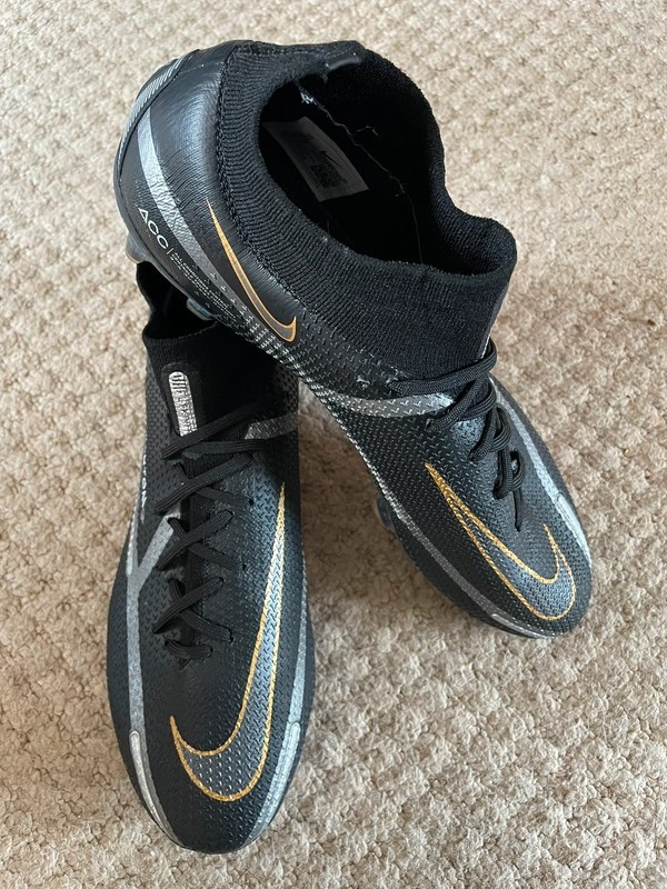 Nike Phantom GT2 Elite DF FG Football Boots - Black - Size UK 10 for sale on Ebay