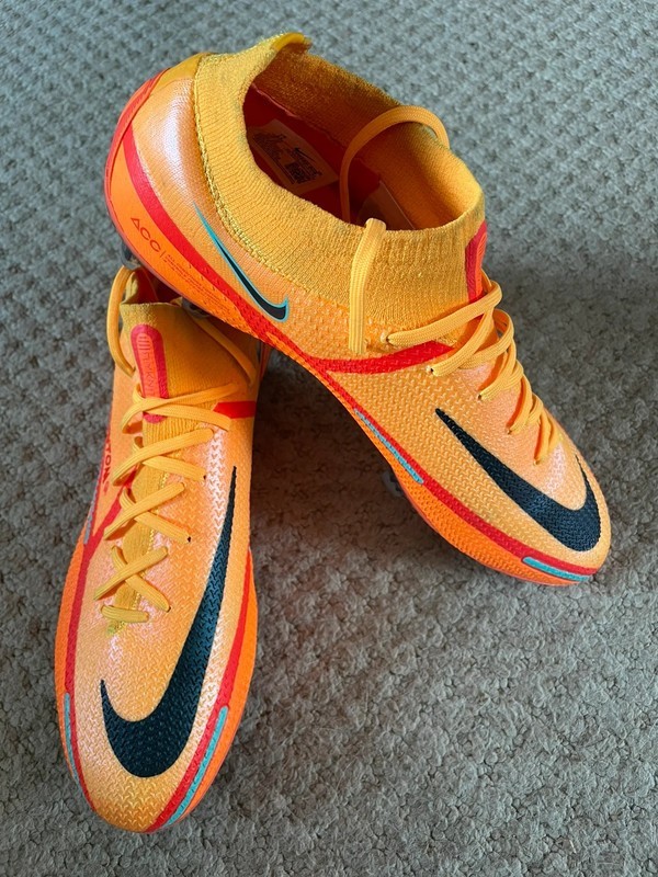 Nike Phantom GT2 Elite DF FG Football Boots - Orange - Size UK 10  for sale on Ebay