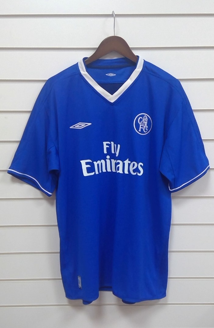 Men's UMBRO CHELSEA Blue Reversible Home 01/03 Shirt XL - CG H71 for sale on Ebay