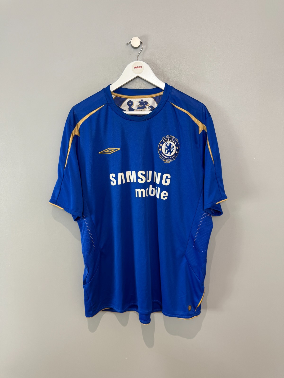 CHELSEA 2005/06 HOME SHIRT (size XXL)  ADIDAS ORIGINAL VINTAGE FOOTBALL SHIRT for sale on Ebay