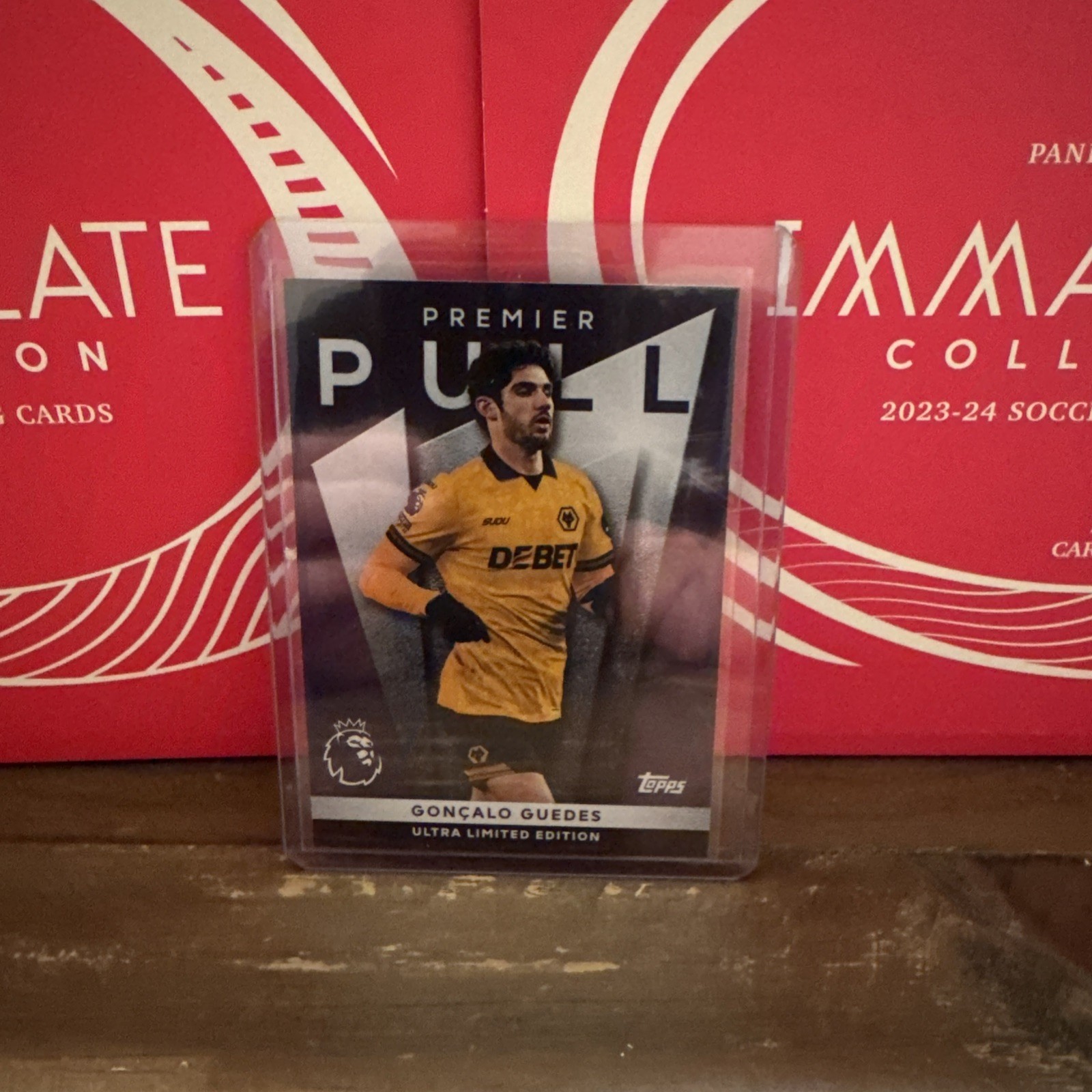 Topps Premier League Wolves Gonçalo Guedes Premier Pull Multi Case Hit for sale on Ebay