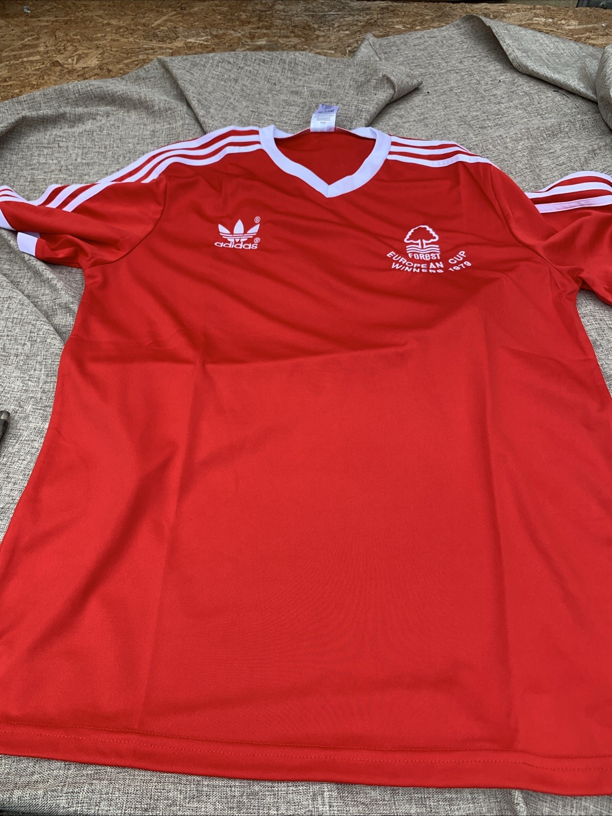 Nottingham Forest 1979 European Cup Final Replica Shirt - SIZE Xxl for sale on Ebay