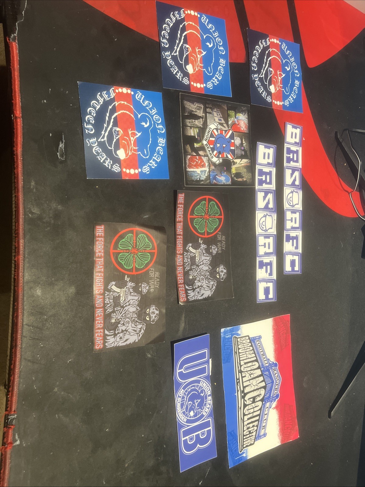Union Bears Stickers Glasgow Rangers ultras for sale on Ebay