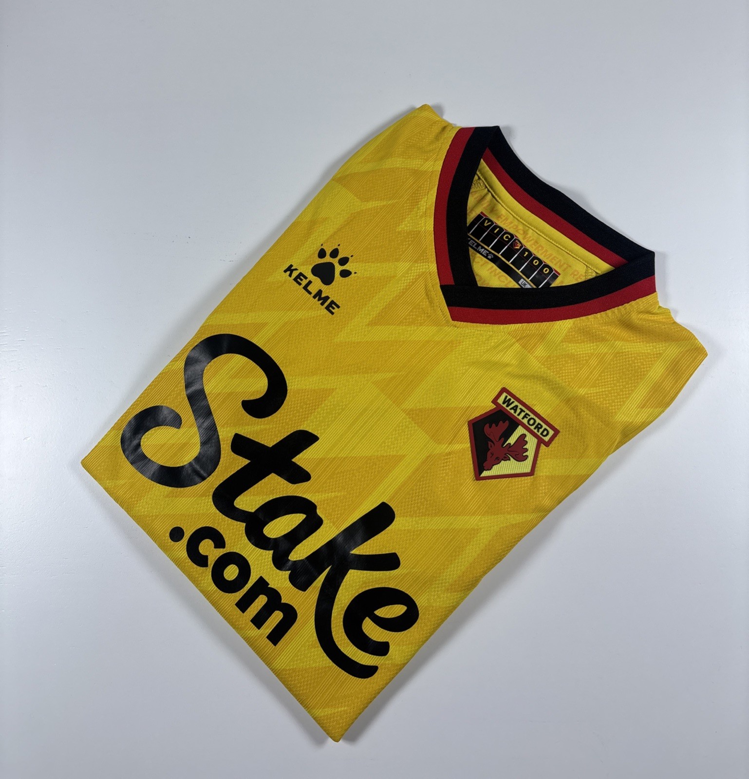 Authentic Kelme Watford 2022/23 Elite Women’s Home Shirt. Size 10 Uk. for sale on Ebay