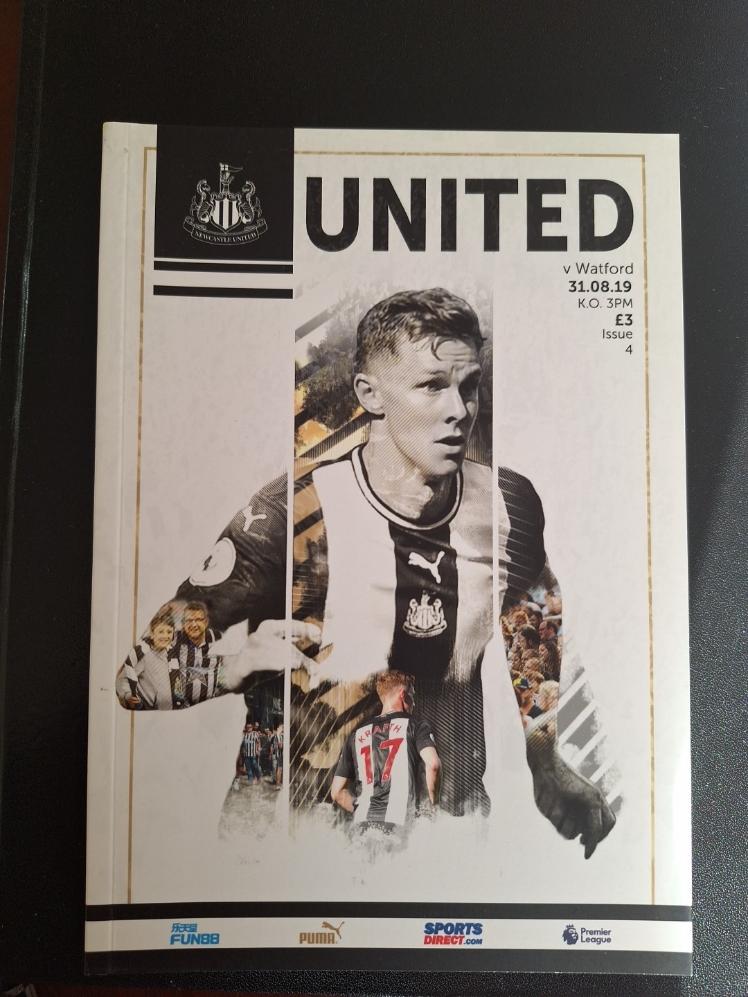 Newcastle United V Watford 2019/20. Programme for sale on Ebay