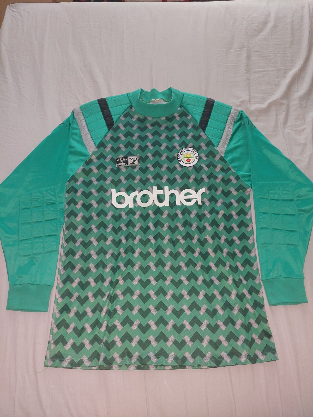 Manchester City 1989 Home Goalkeeper Shirt -XL for sale on Ebay