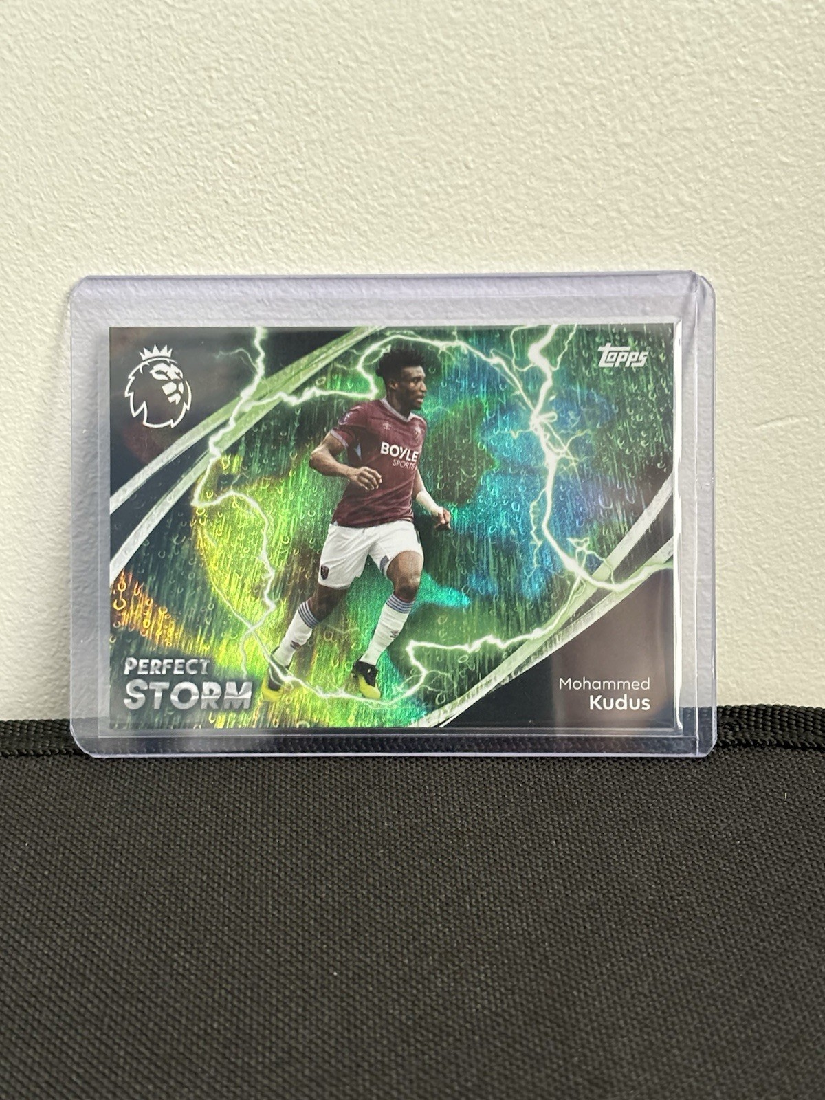 Topps Premier League 2025/2026 Mohamed Kudus Perfect Storm Case Hit - West Ham for sale on Ebay