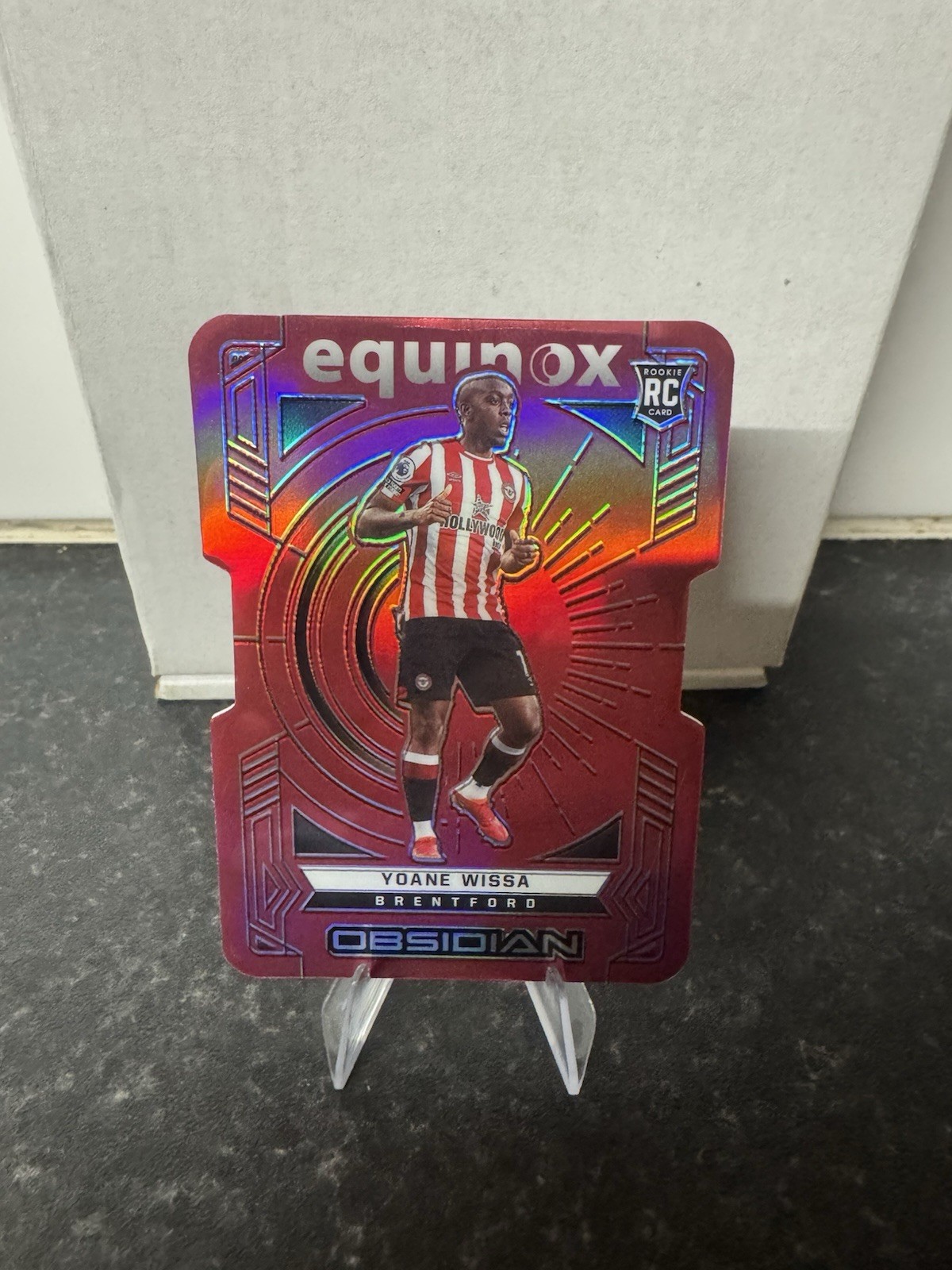 Panini Obsidian Equinox 21/22 Yoane Wissa Brentford Rookie Card /10 for sale on Ebay