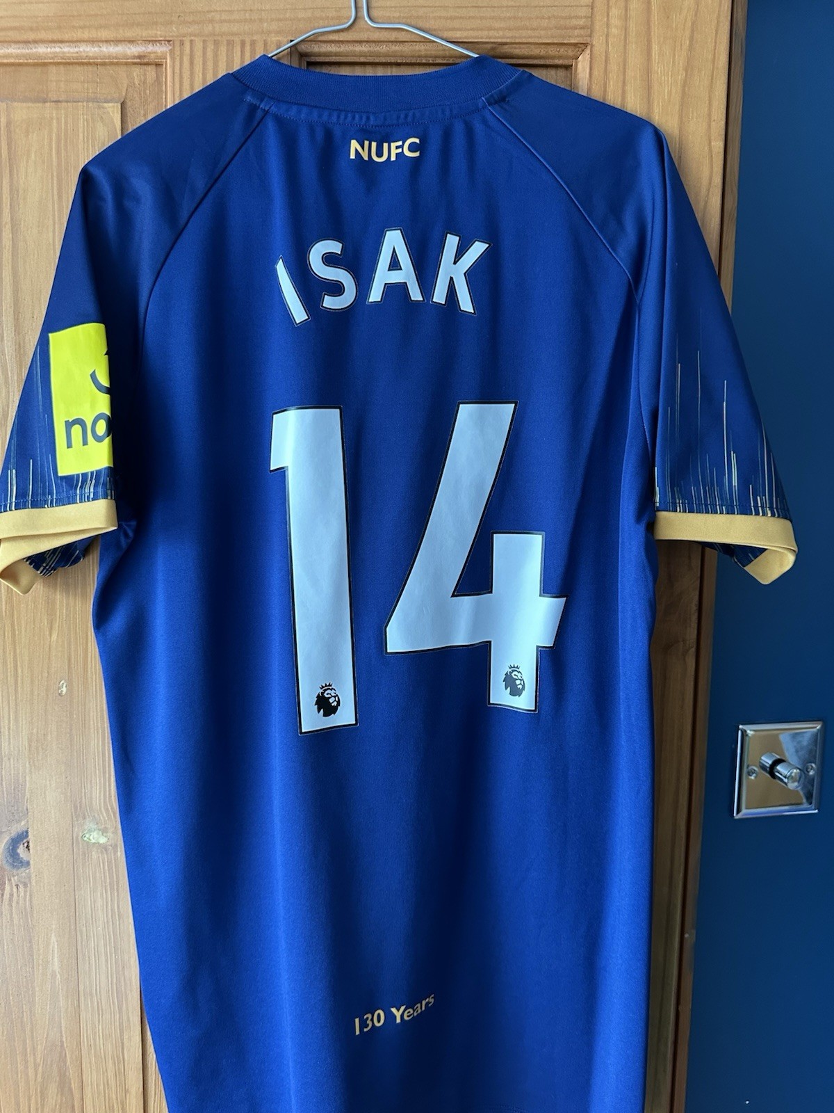 Isak #14 Newcastle United Away Large 2022/23 Football Shirt BNWT for sale on Ebay