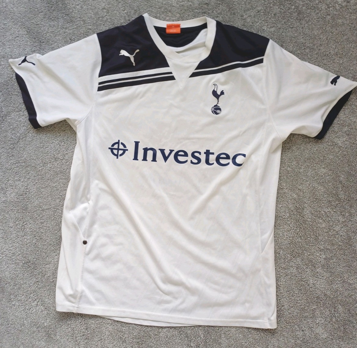 Tottenham Spurs Shirt . Champions League Investec puma rare excellent Large  for sale on Ebay