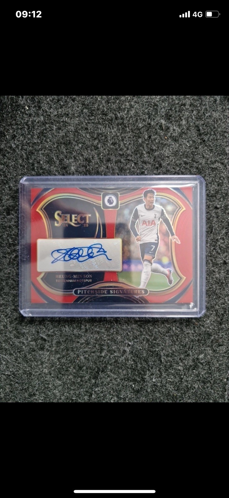 Panini Select Premier League Heung-Min Son Tottenham Hotspur 24/25 Auto for sale on Ebay